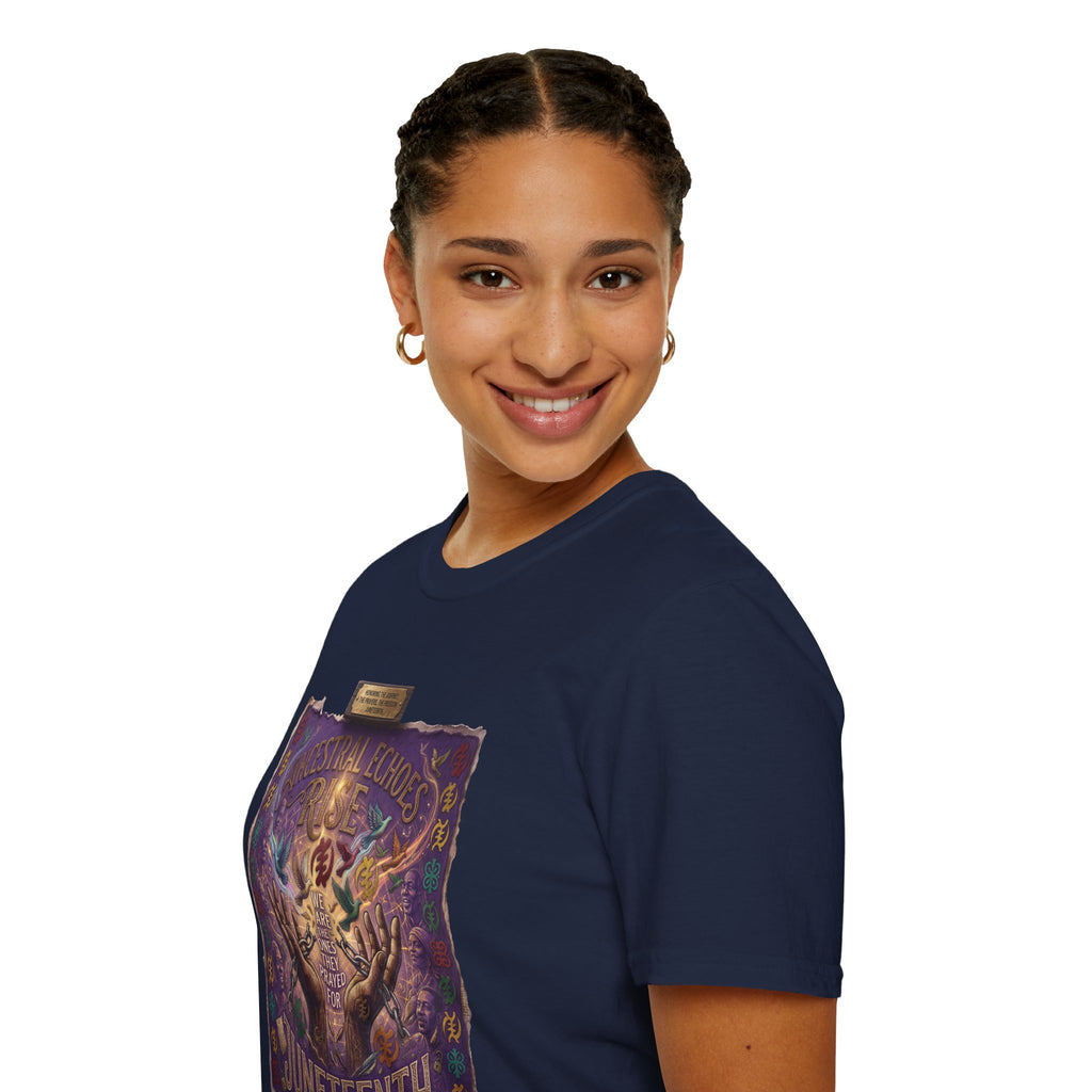 Juneteenth Distressed T-Shirts | Black History & Freedom Pride Tees (Set of 3 Designs)Matching Pet Apparel