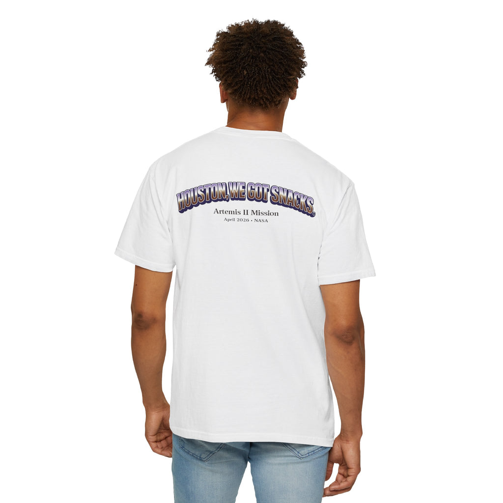 Moonetella T-Shirt — Retro Space Chocolate Moon Graphic Tee (Artemis II Mission Tribute)