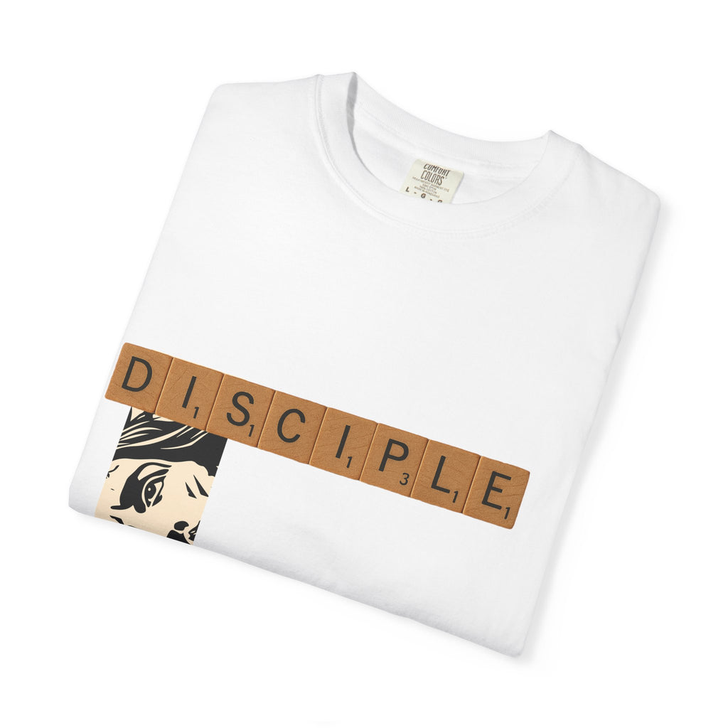 Unisex Garment-Dyed T-Shirt - Scrabble Revelations Game Board Set Gift