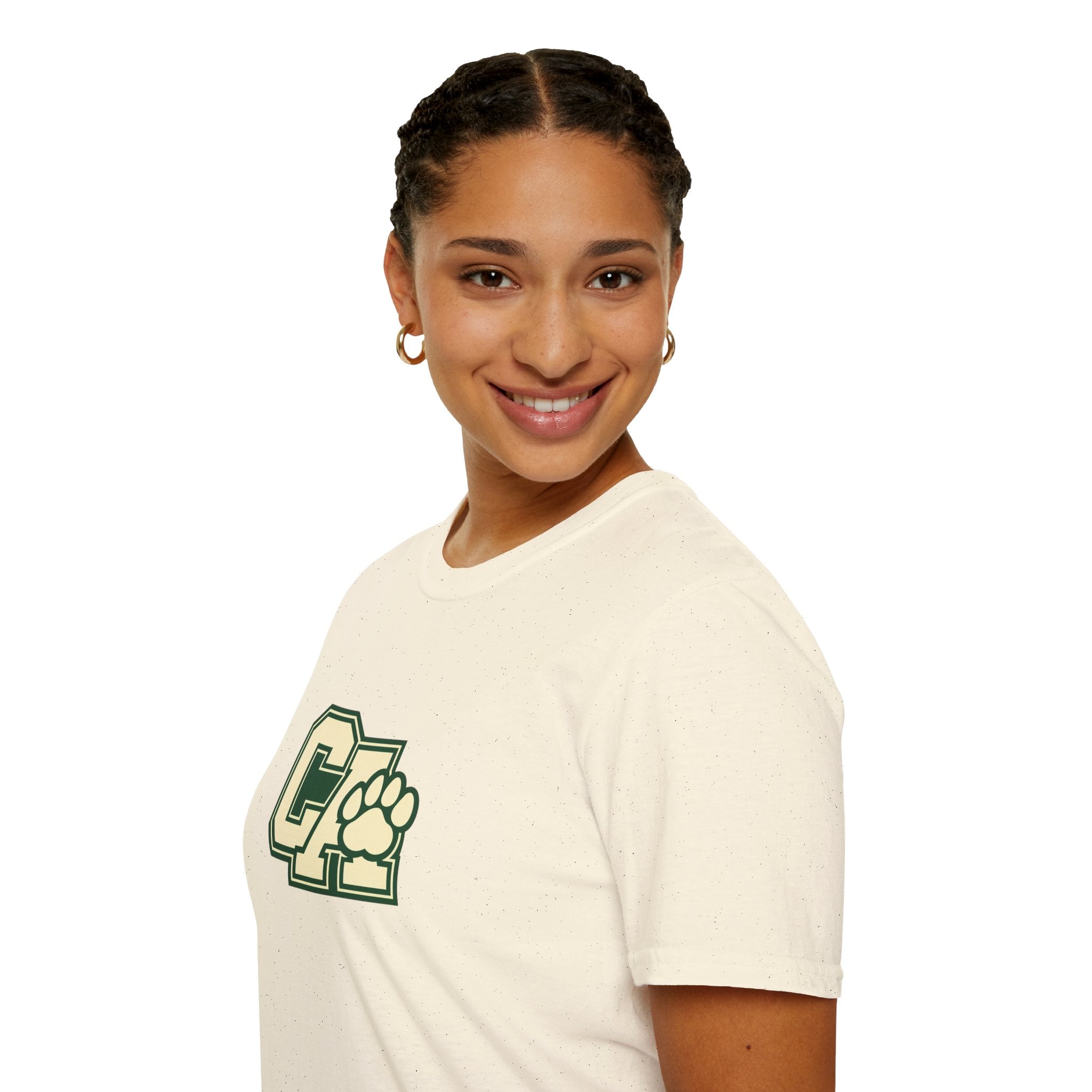 North Carolina Atlanta California Pet Bandana Tee — Matching Scripture on Back