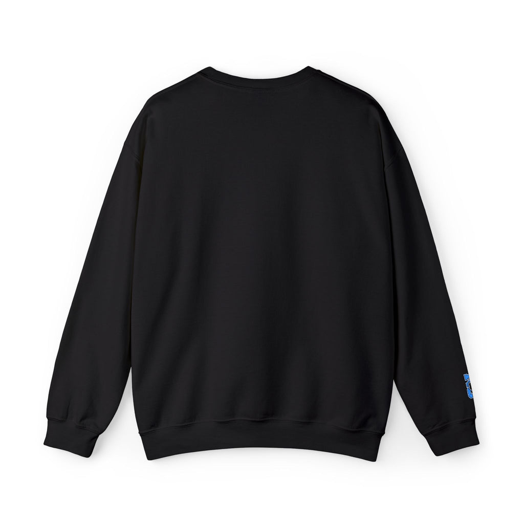 NC Paw Letterman Crewneck Sweatshirt —North Carolina Vintage School Spirit