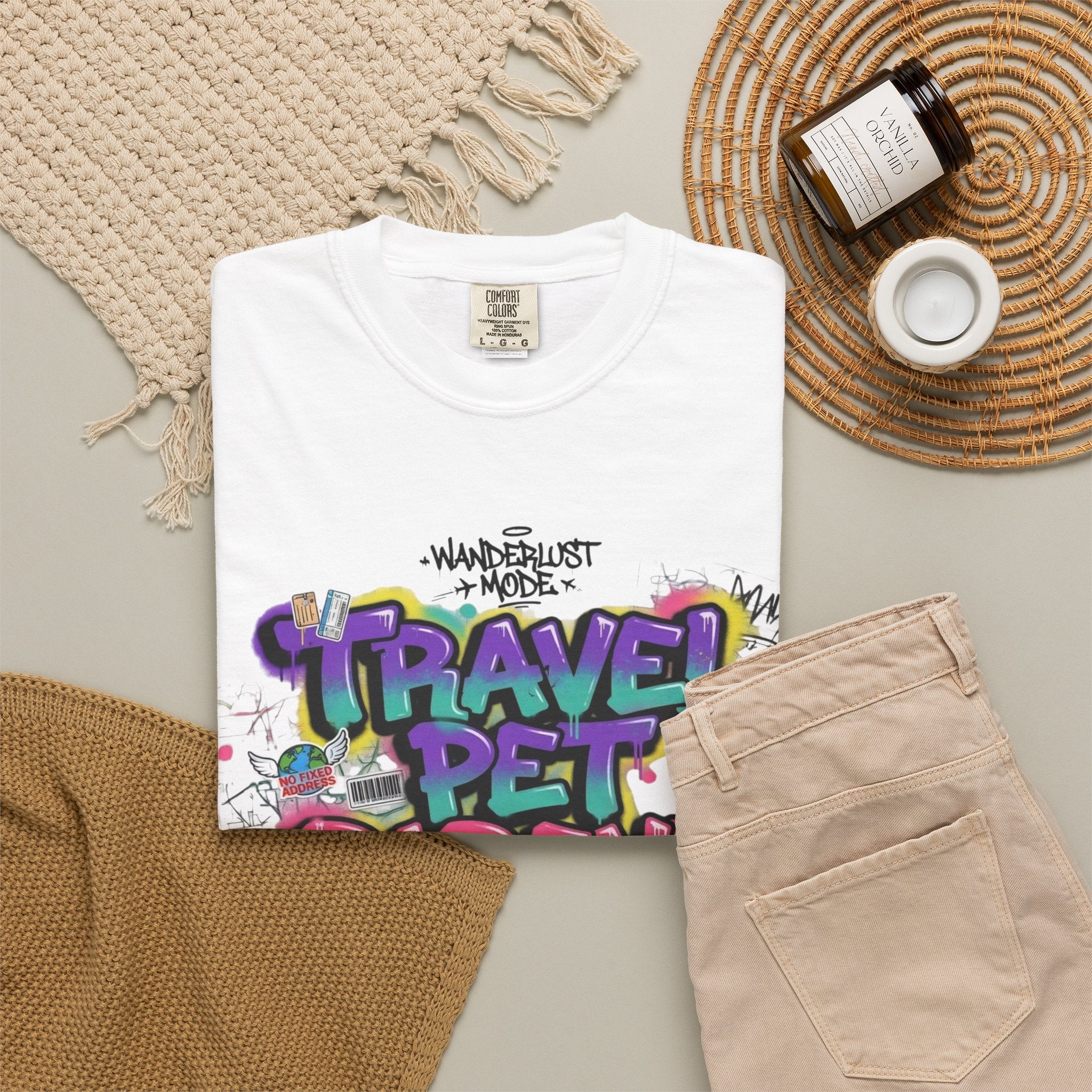 Pet Parent Travel T-Shirt — 'Travel Pet Parent' Design for Dog & Cat Lovers