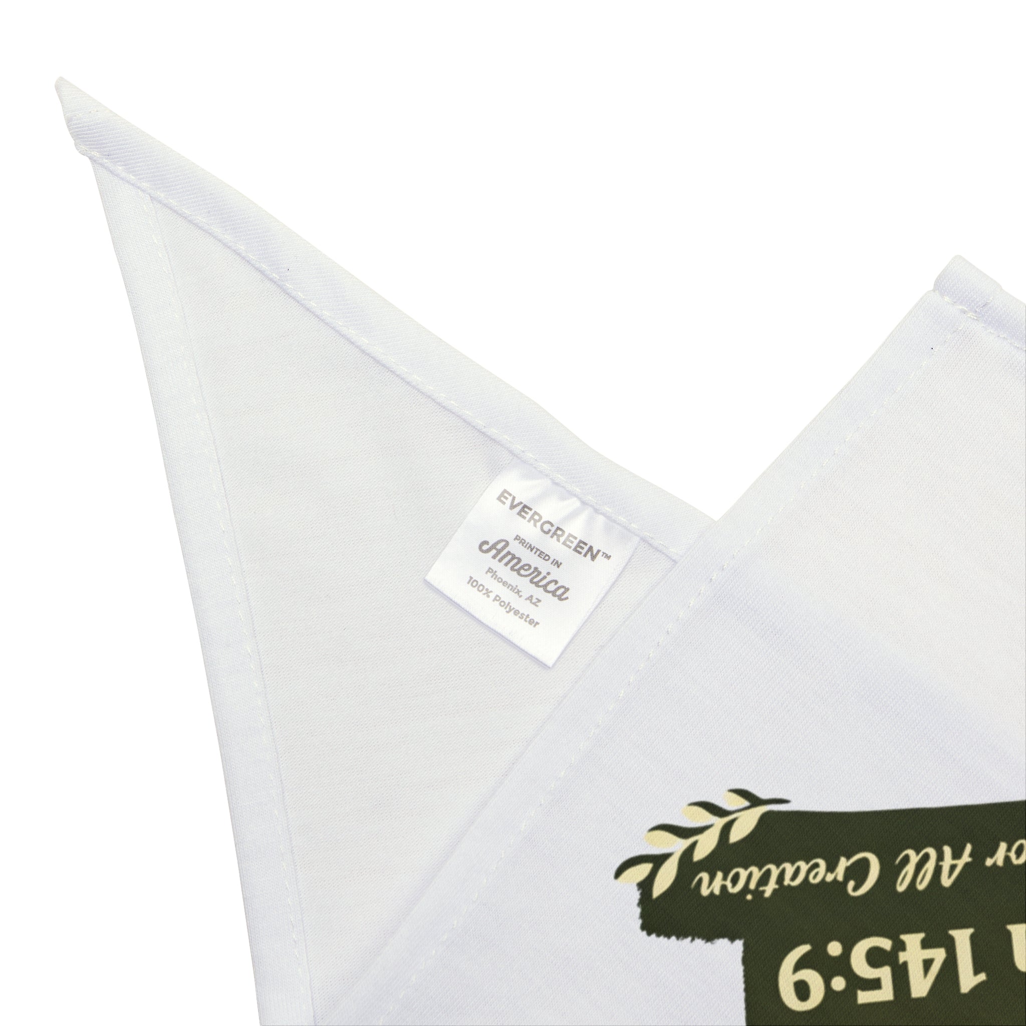 Psalm 145:9 Pet Bandana — Compassion for All Creatures Christian Dog Bandana, Matching Human Shirt Available