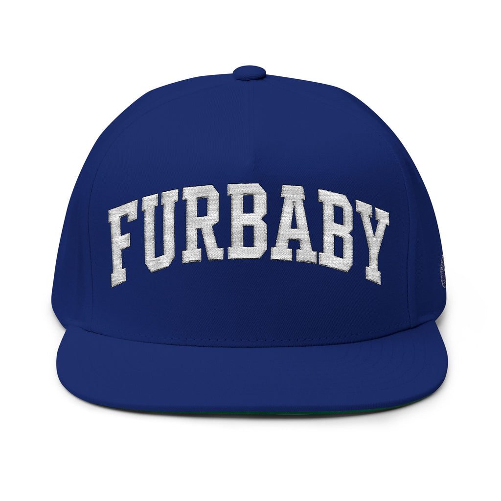 Dog Parent Goals Flat Bill Cap — Embroidered Pet Lover Snapback