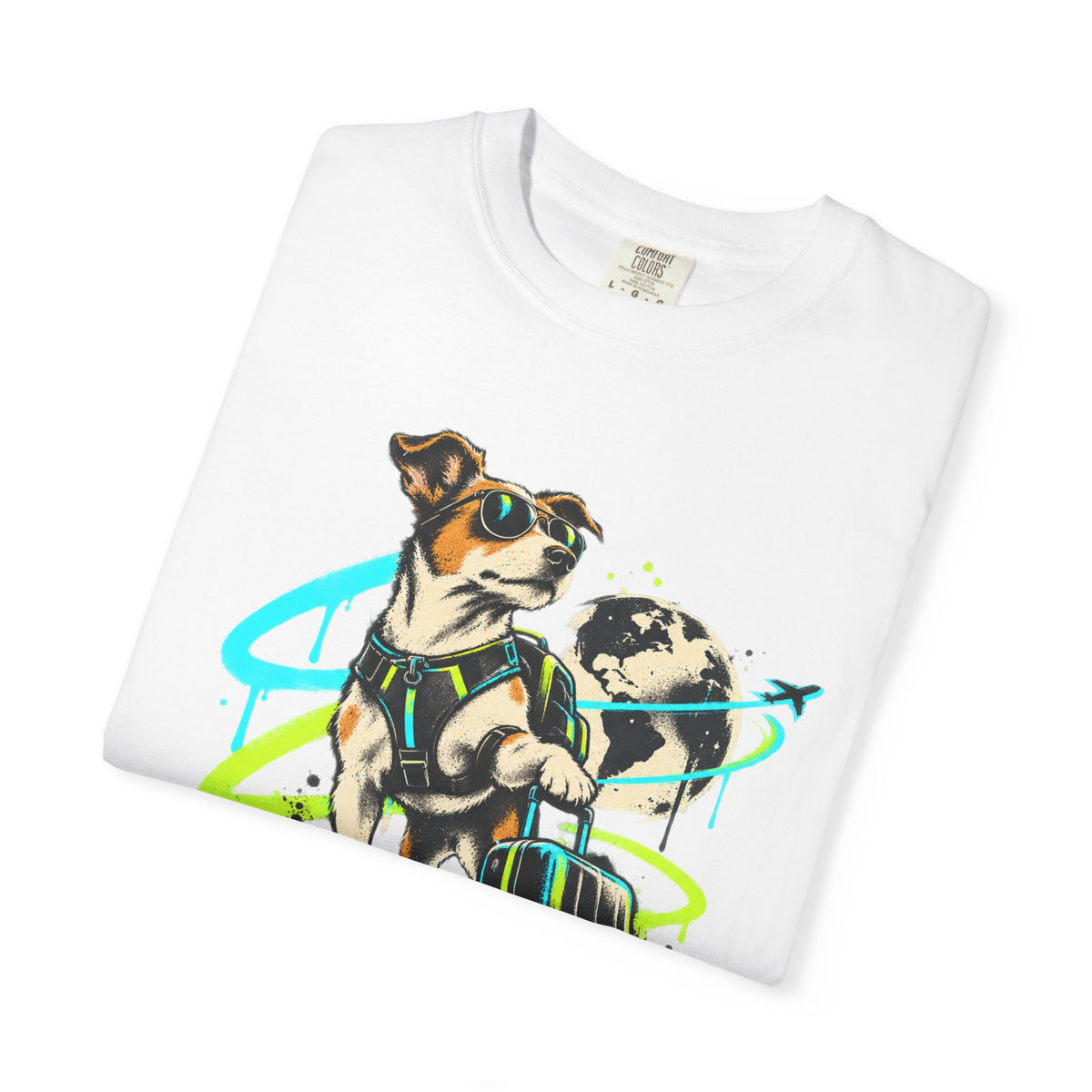 Paws & Passports Travel Dog T-Shirt
