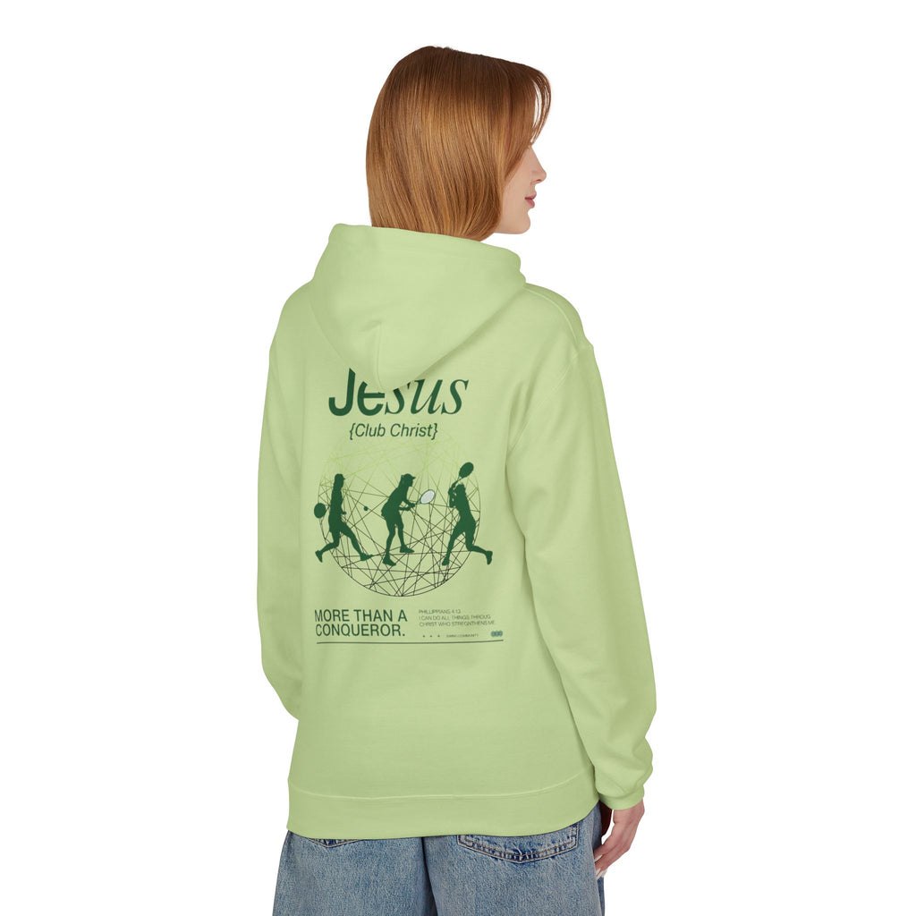 Jesus Athletic Club Hoodie — Faith Graphic Hoodie