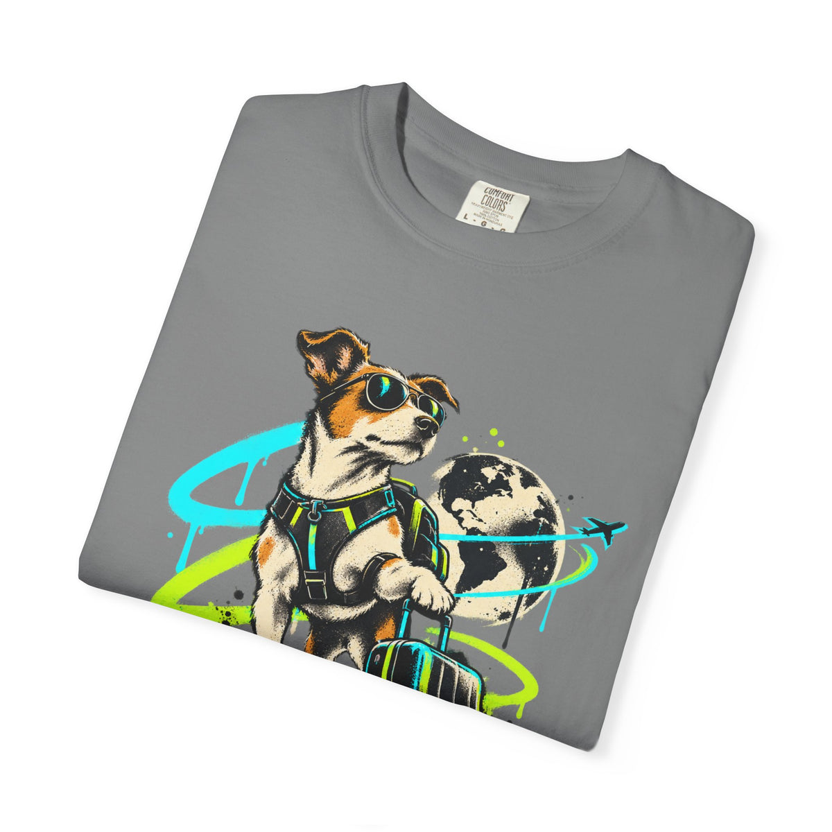 Paws & Passports Travel Dog T-Shirt