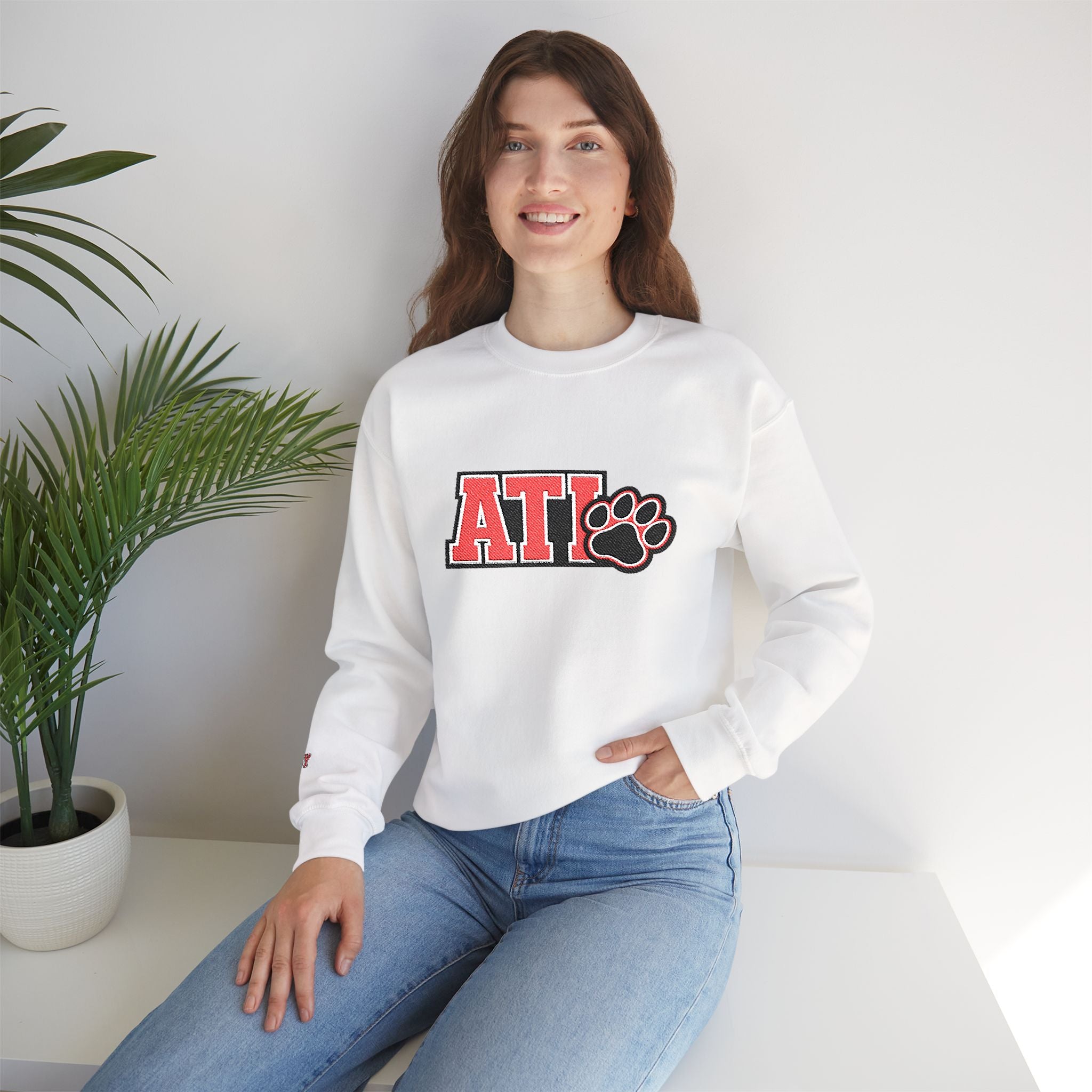 ATL Paw Crewneck Sweatshirt – Atlanta Pride Casual Pullover