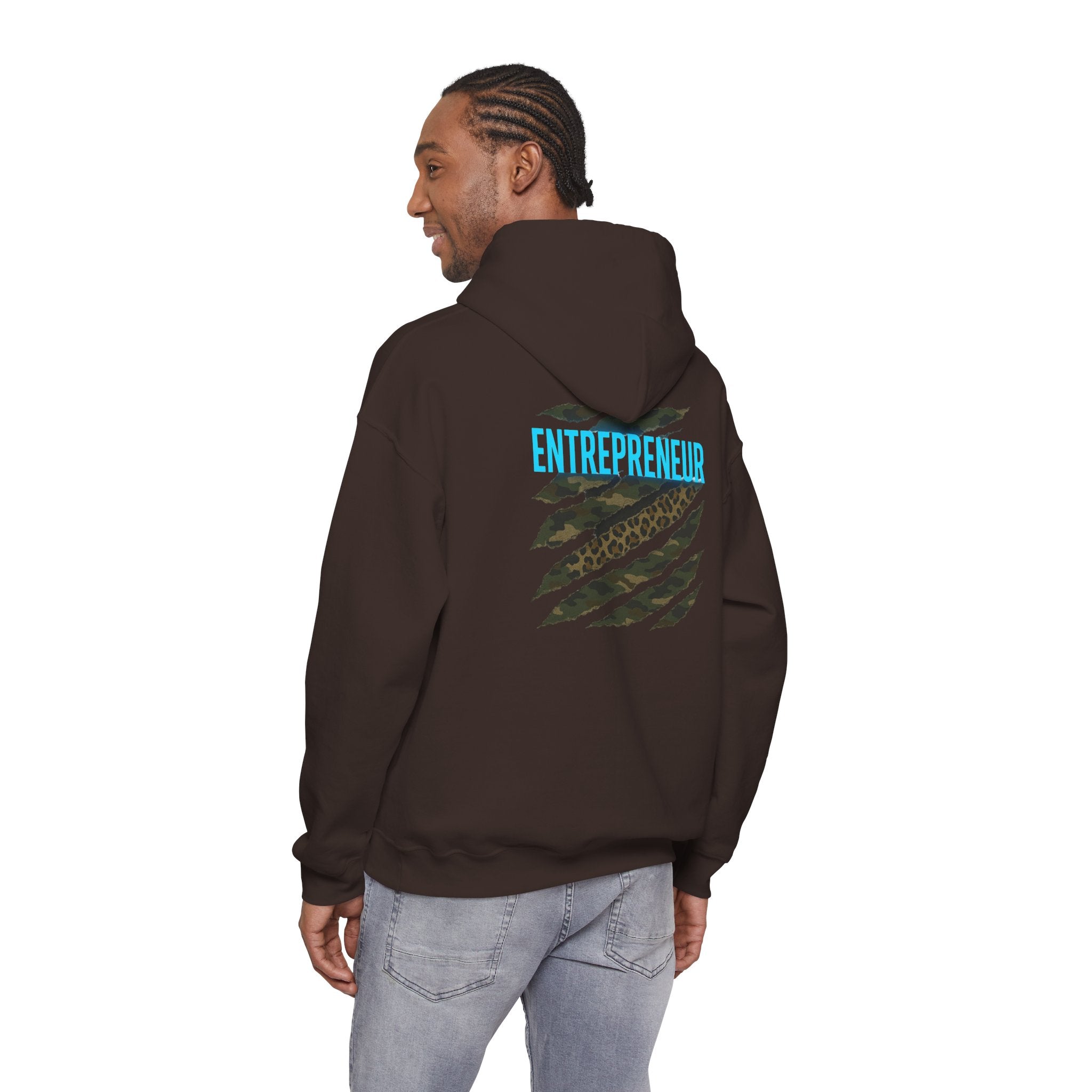 Entrepreneurial Visionary Heavy Blend™ Hoodie - Triumph Company Apparel for CEOs and Small Business Owners