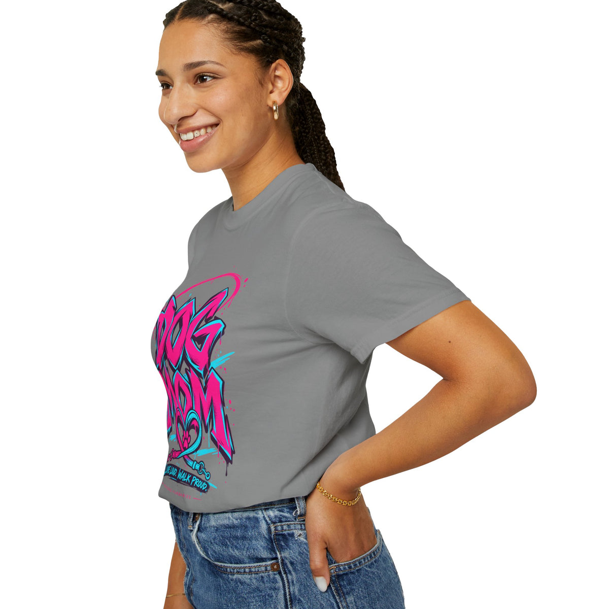 Dog Mom Graphic T-Shirt
