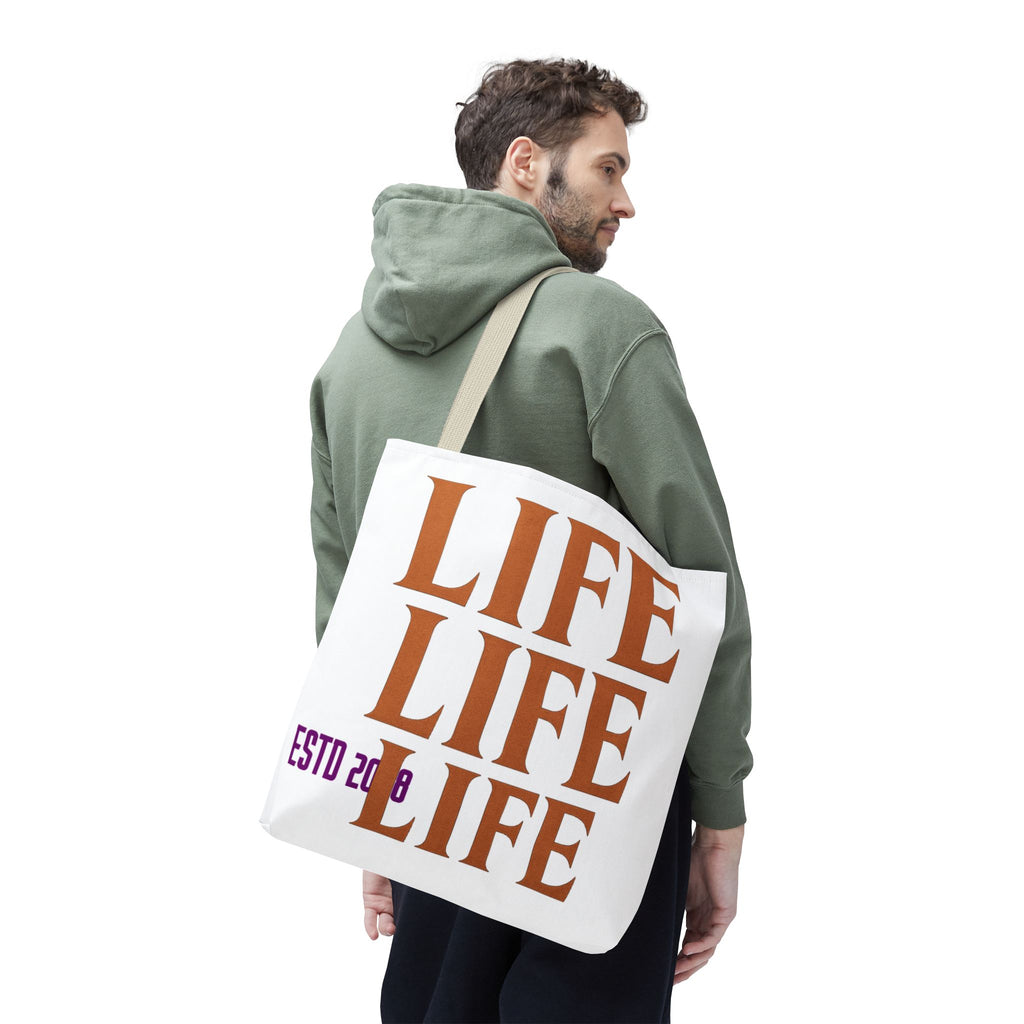 Life on Mars Tote Bag - UFO Space Exploration Design