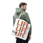 Life on Mars Tote Bag - UFO Space Exploration Design