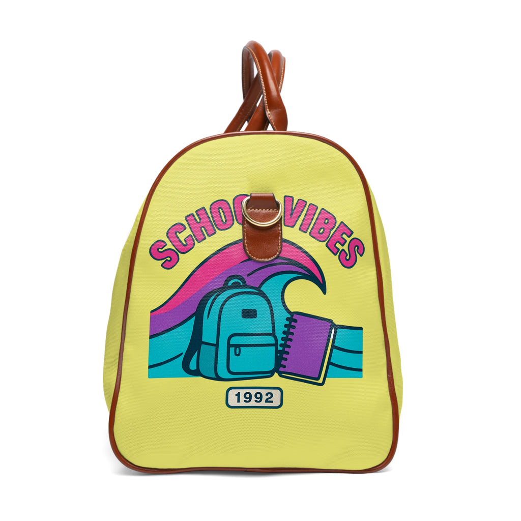 Teacher Appreciation Waterproof Travel Bag – “Best Teacher” School Supplies Duffle
