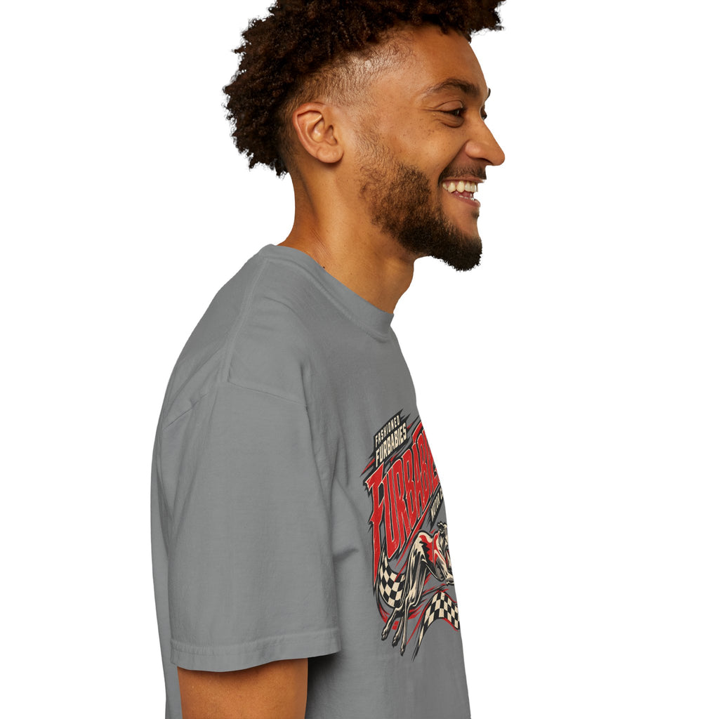 Fur Babies Vintage Racing Graphic T-Shirt