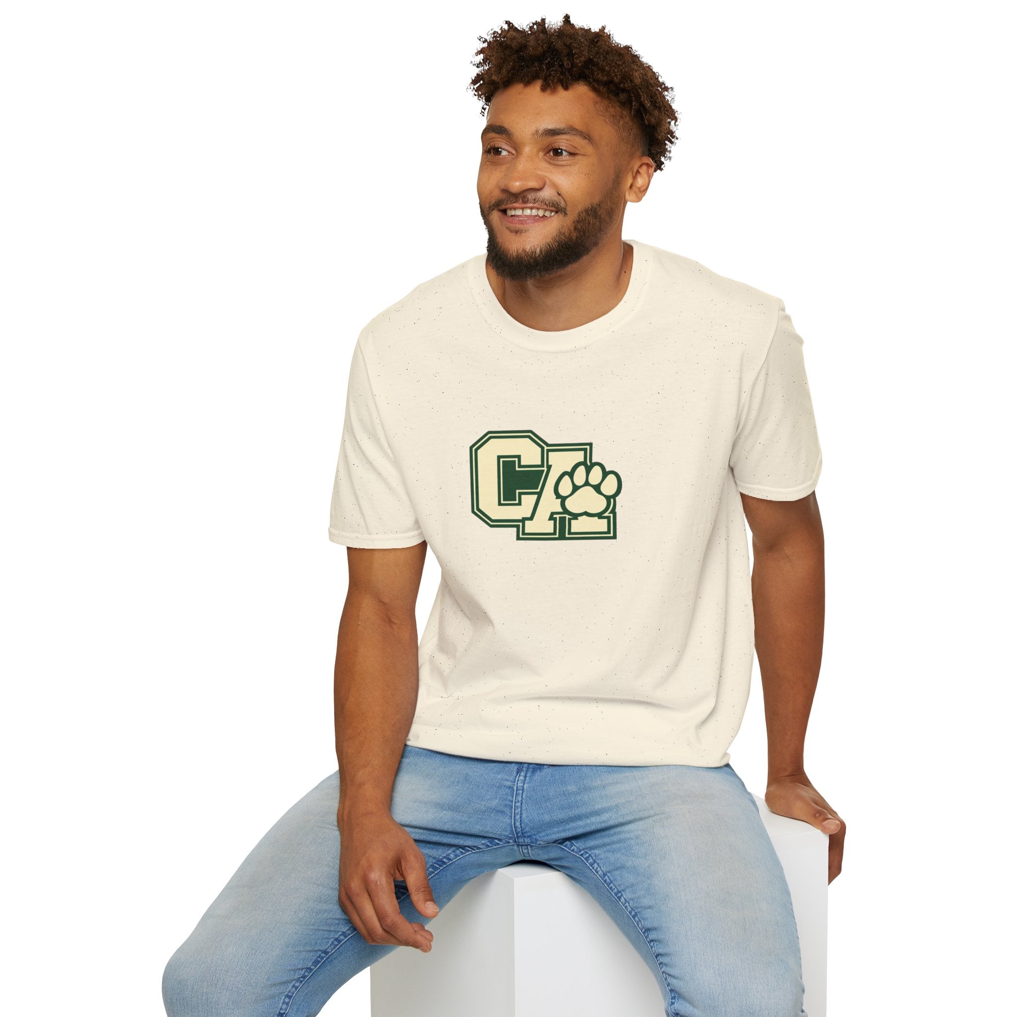 North Carolina Atlanta California Pet Bandana Tee — Matching Scripture on Back