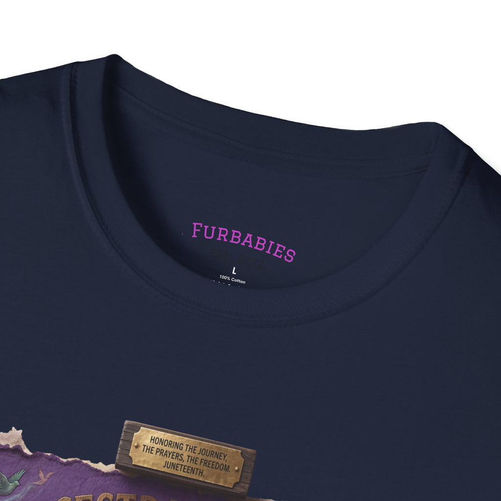 Juneteenth Distressed T-Shirts | Black History & Freedom Pride Tees (Set of 3 Designs)Matching Pet Apparel