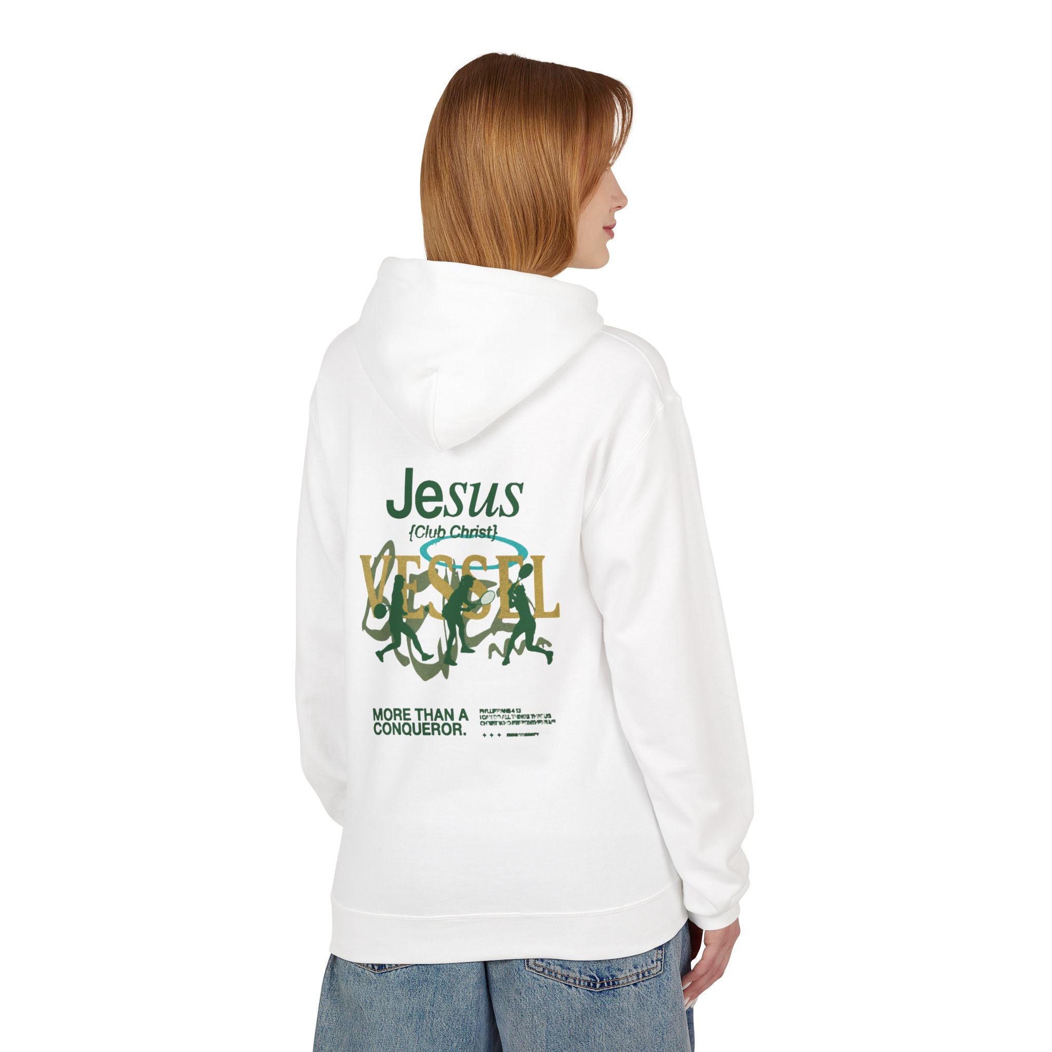 Jesus Athletic Club Hoodie — "Club Jesus" Graphic Hoodie