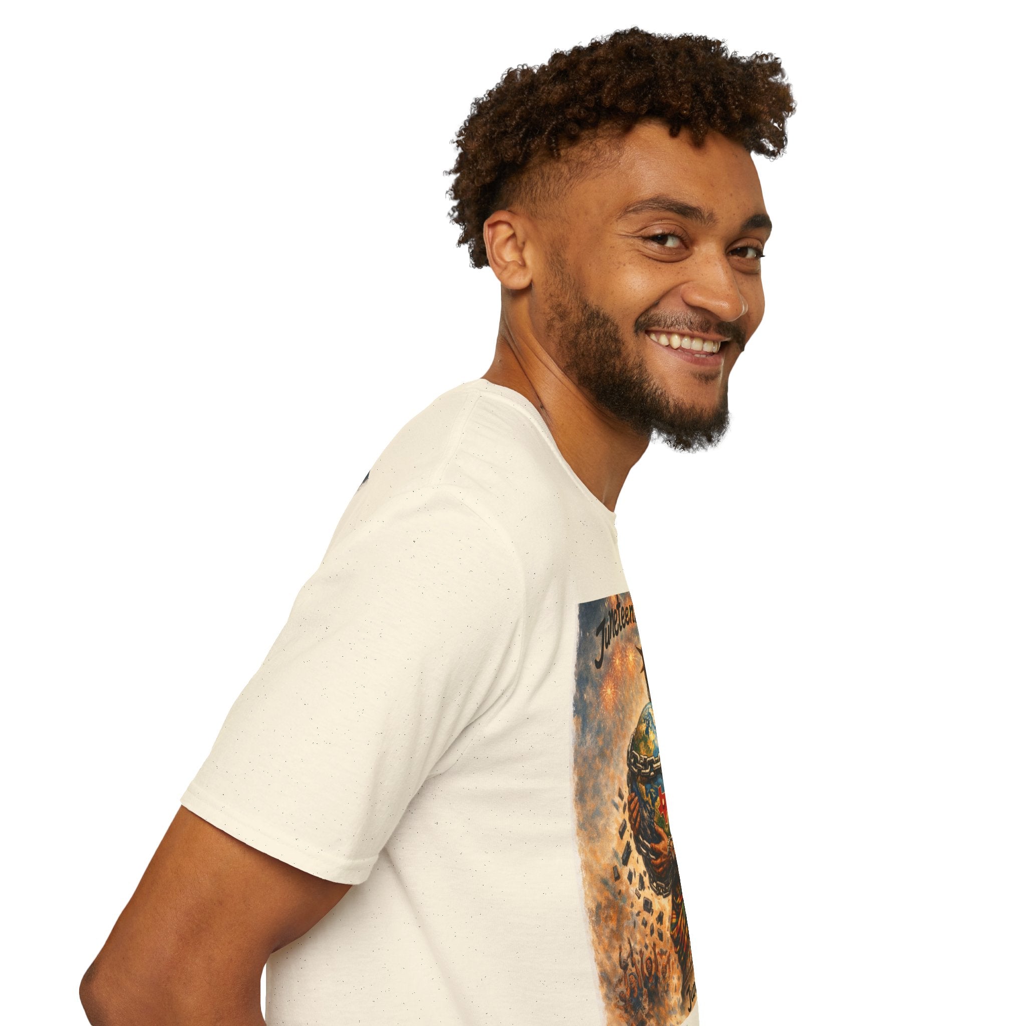 Juneteenth Distressed T-Shirts | Black History & Freedom Pride Tees (Set of 3 Designs)Matching Pet Apparel