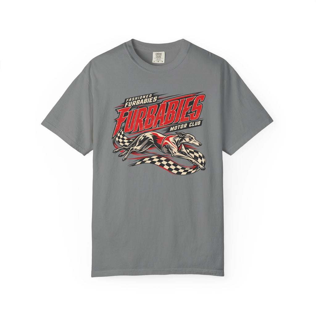 Fur Babies Vintage Racing Graphic T-Shirt