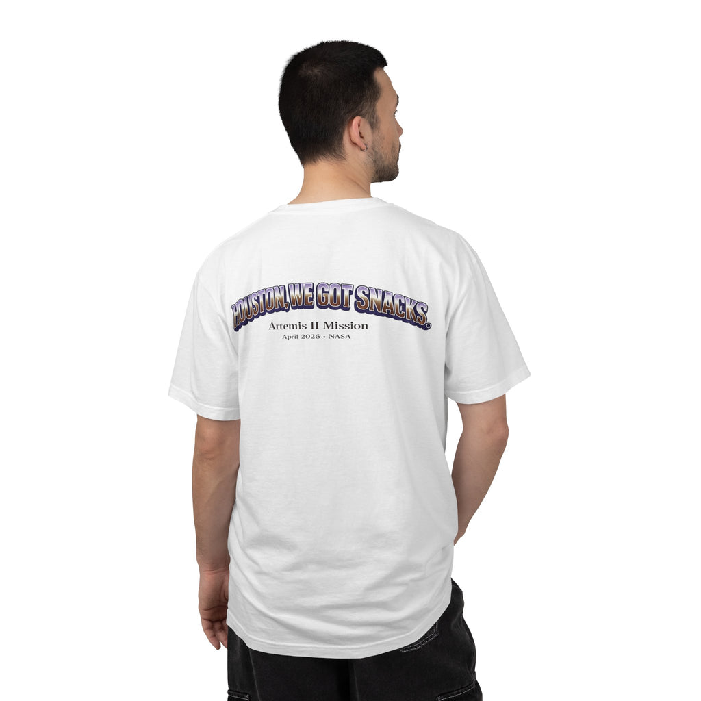 Moonetella T-Shirt — Retro Space Chocolate Moon Graphic Tee (Artemis II Mission Tribute)