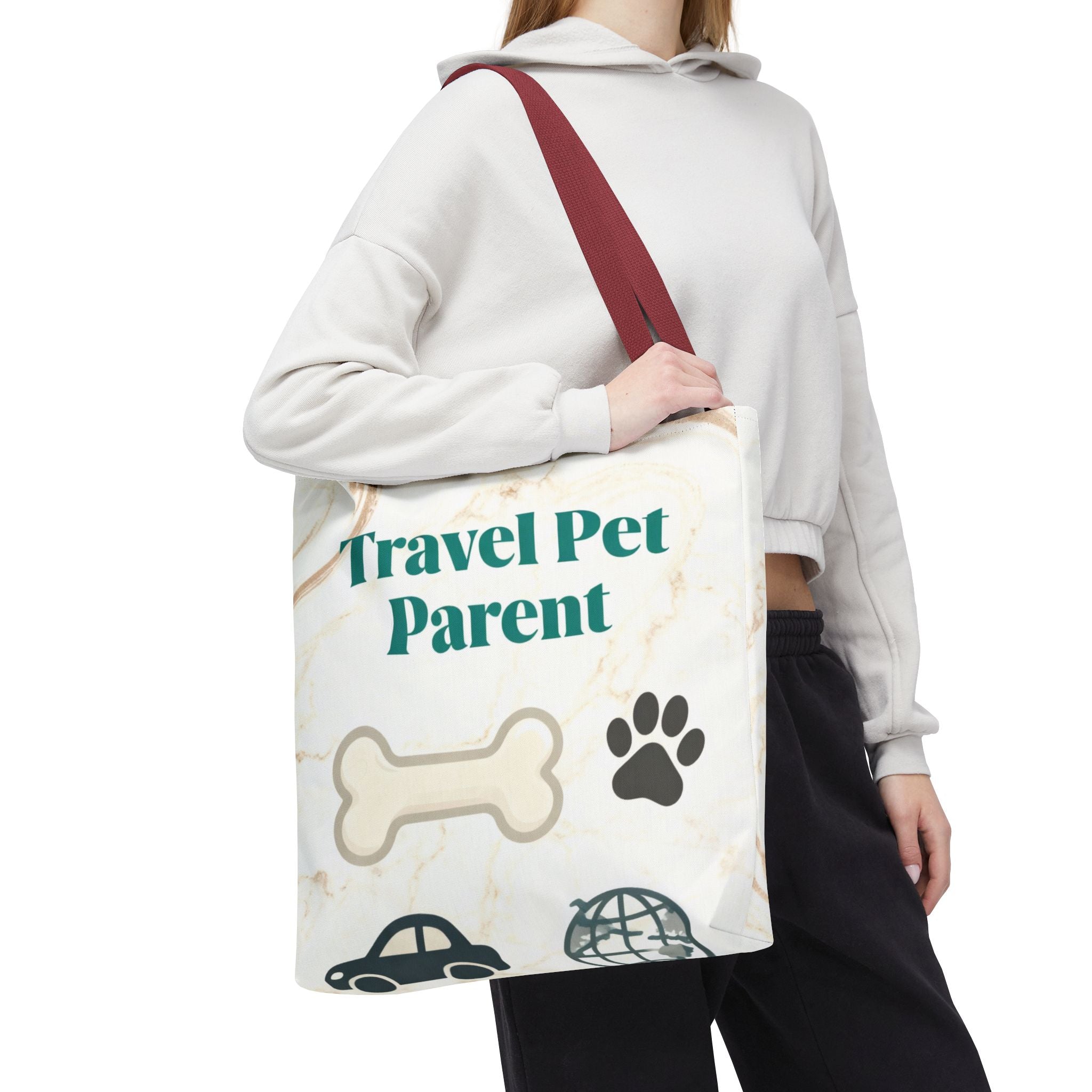 Travel Pet Tote Bag - Portable Carrier for Small Pets