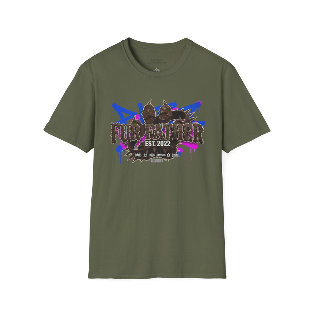 Graffiti Punk T-Shirt — "PUNKER" Est. 2022 Urban Streetwear