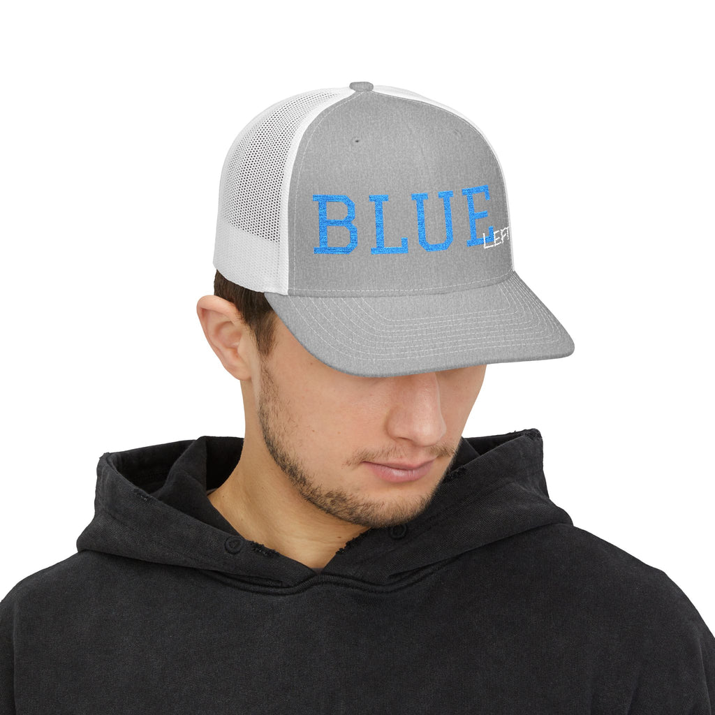 Democratic Blue Left Liberal Trucker Cap