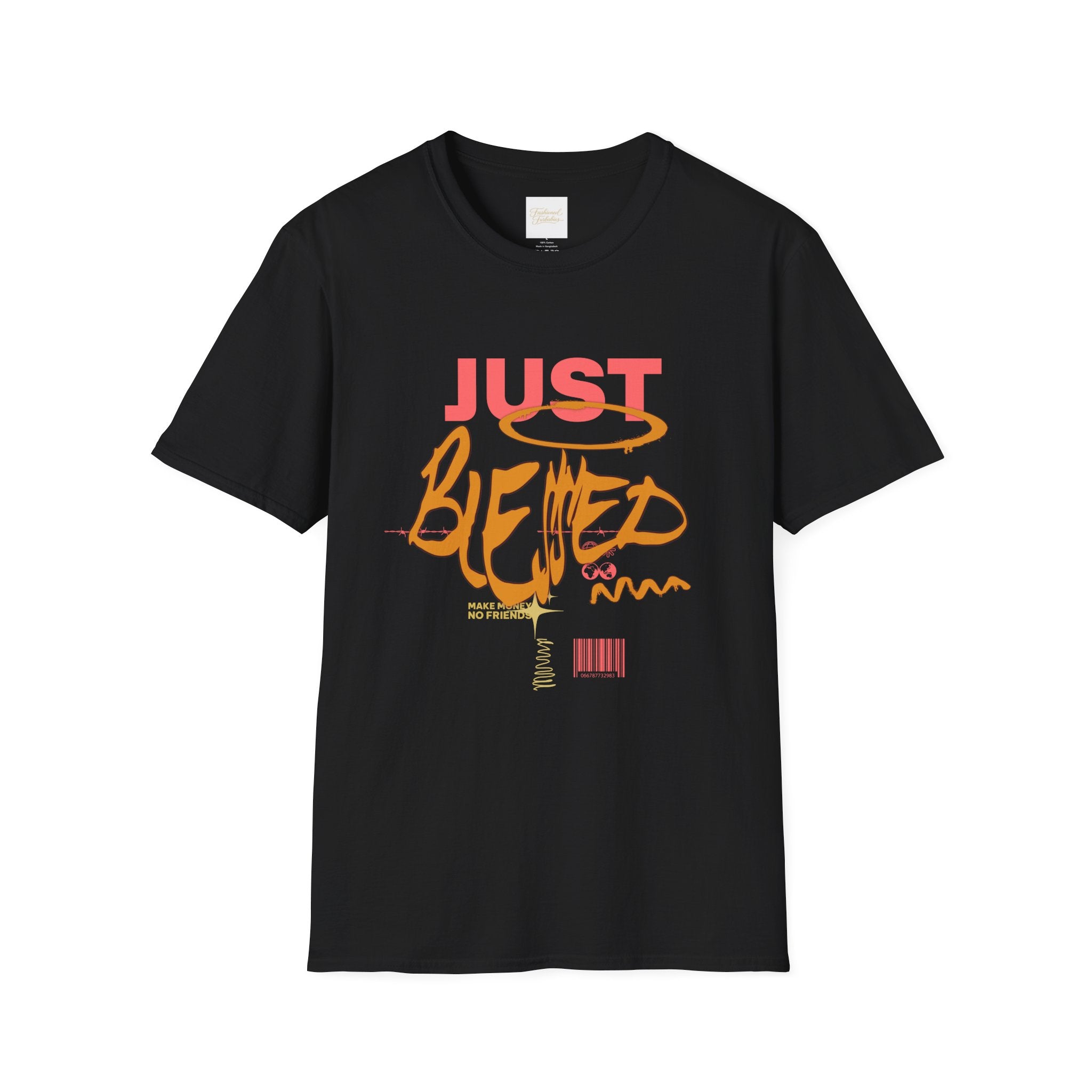 Just Blessed T-Shirt — Casual Inspirational Graphic Tee