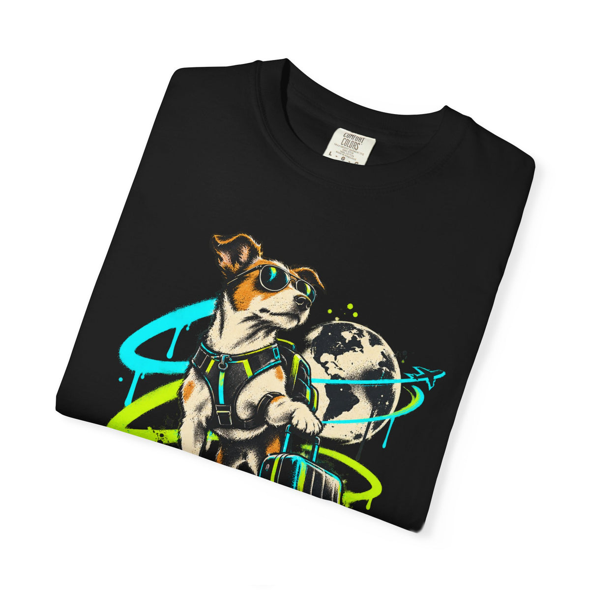 Paws & Passports Travel Dog T-Shirt