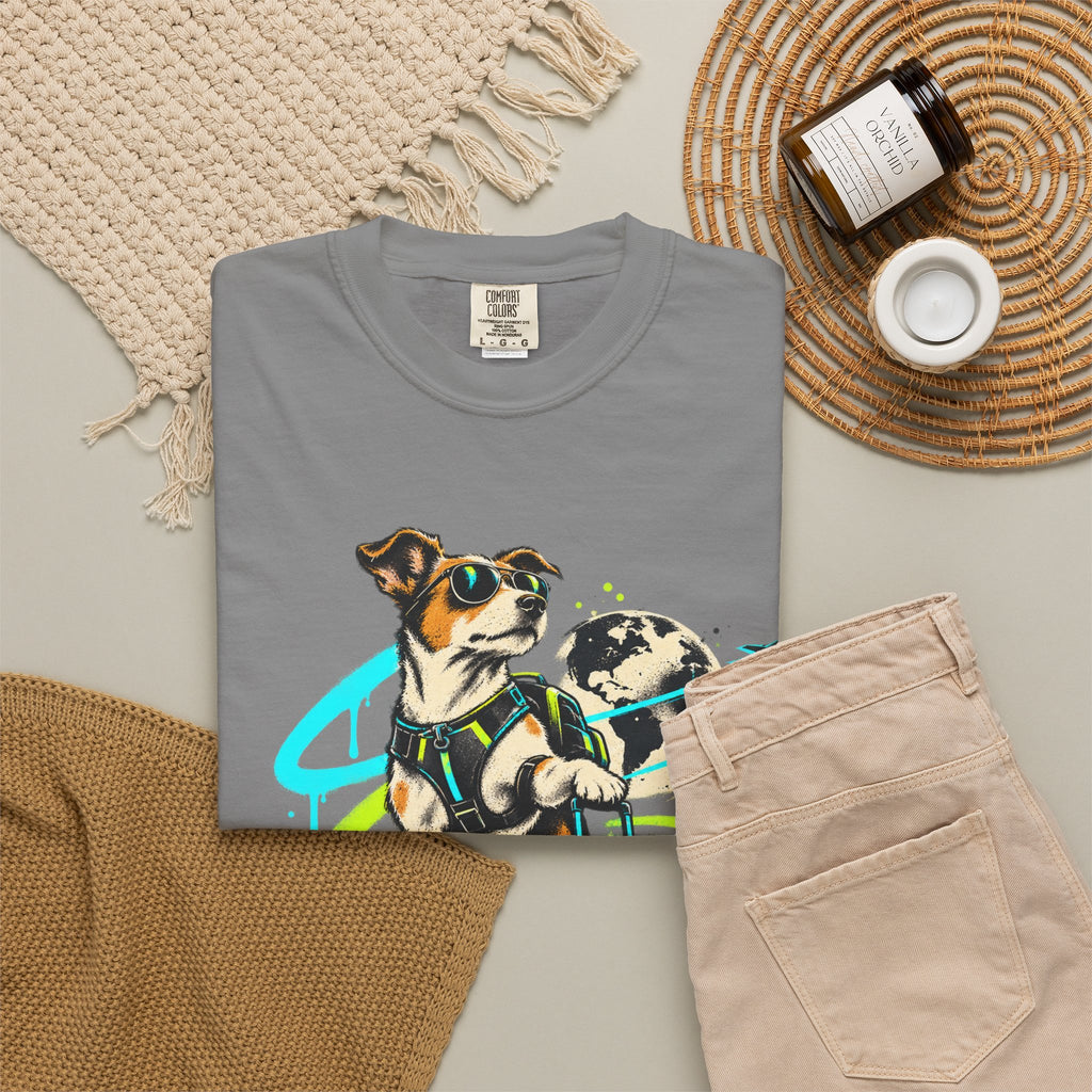 Paws & Passports Travel Dog T-Shirt