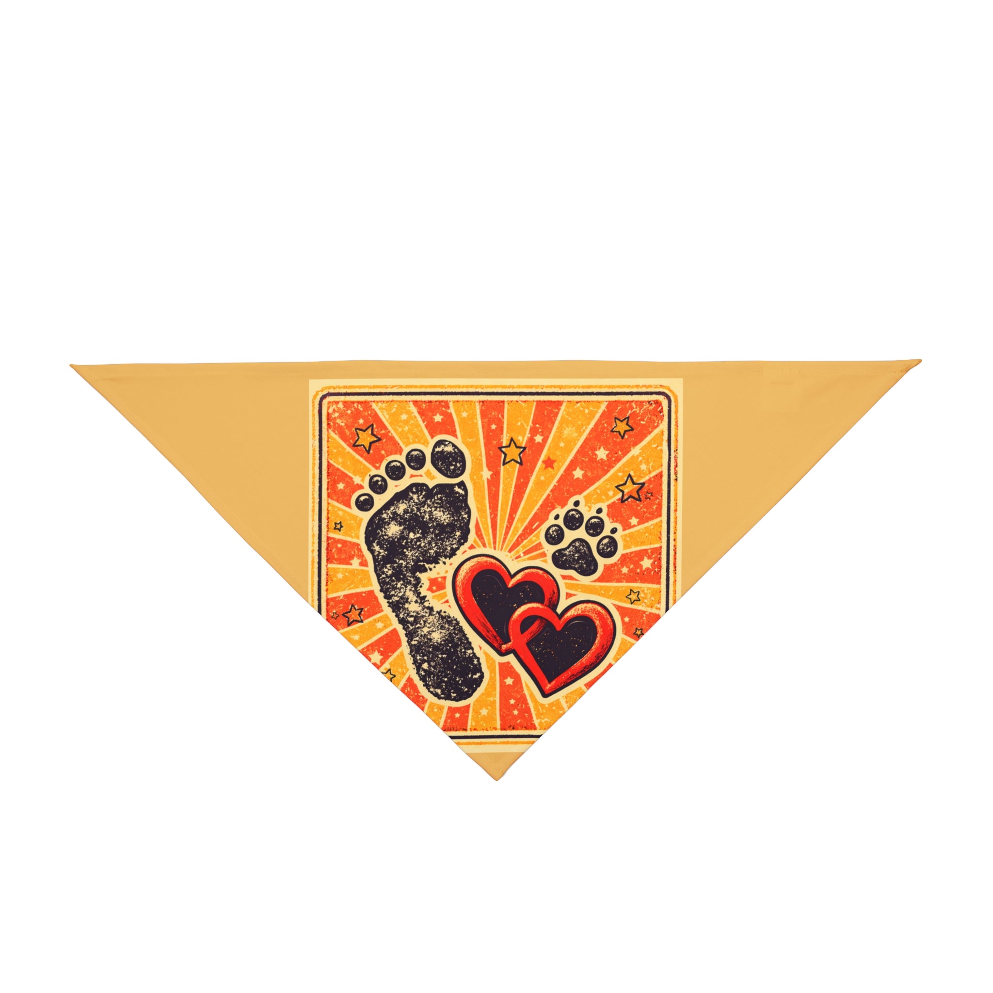 Matching Human + Pet Bandana Set — Pet Bandana with Coordinating Hoodie Style