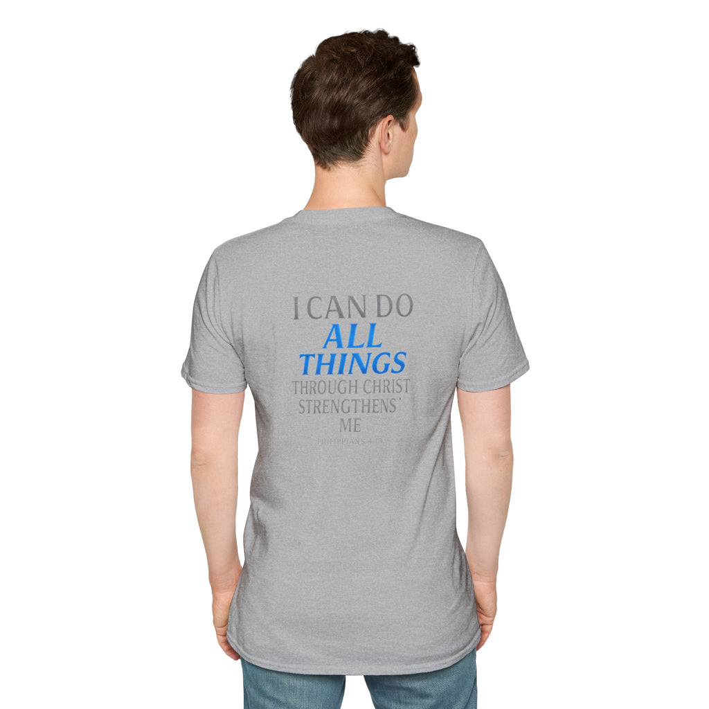 North Carolina Atlanta California Pet Bandana Tee — Matching Scripture on Back