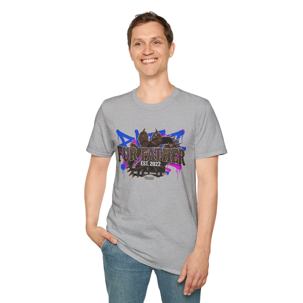 Graffiti Punk T-Shirt — "PUNKER" Est. 2022 Urban Streetwear
