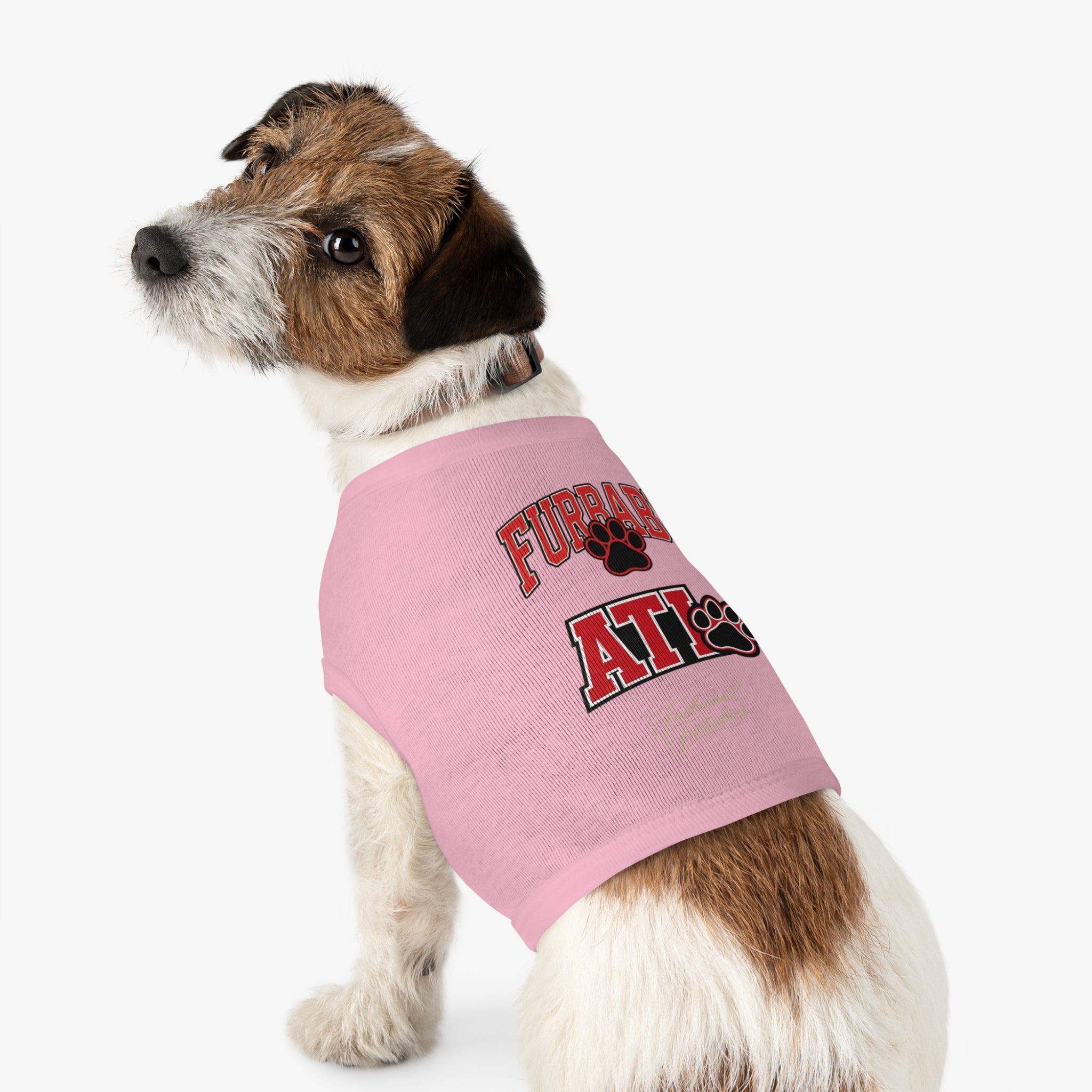 Furbaby ATL Dog Tank Top – Red Paw Atlanta Pet Shirt Matching