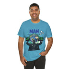 T-Shirt All Man, World on His Shoulders Trend Gift