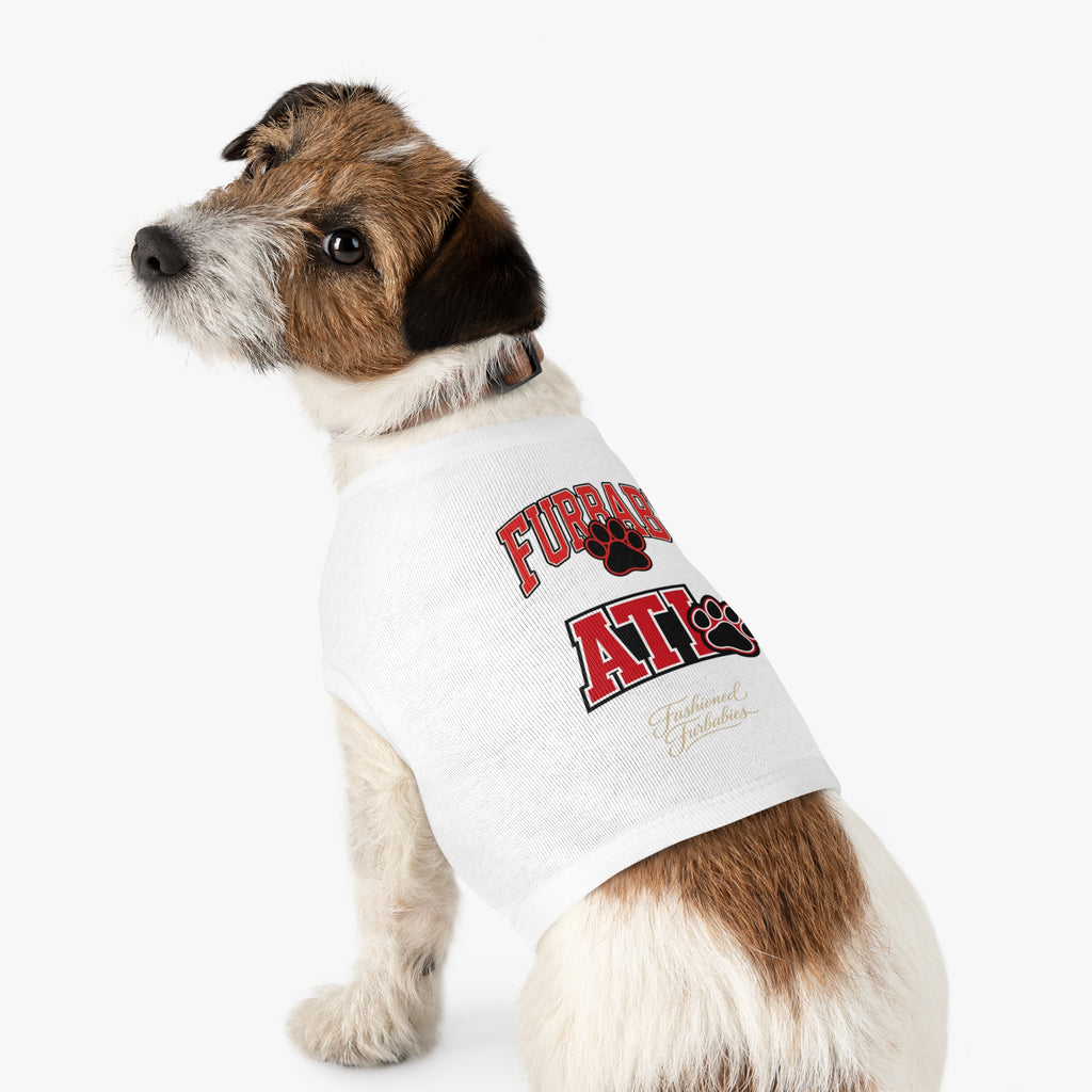 Furbaby ATL Dog Tank Top – Red Paw Atlanta Pet Shirt Matching