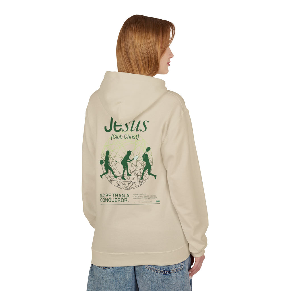 Jesus Athletic Club Hoodie — Faith Graphic Hoodie
