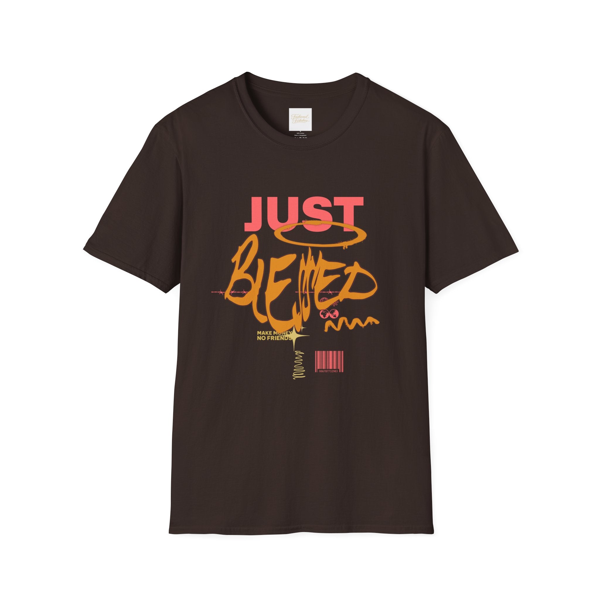 Just Blessed T-Shirt — Casual Inspirational Graphic Tee