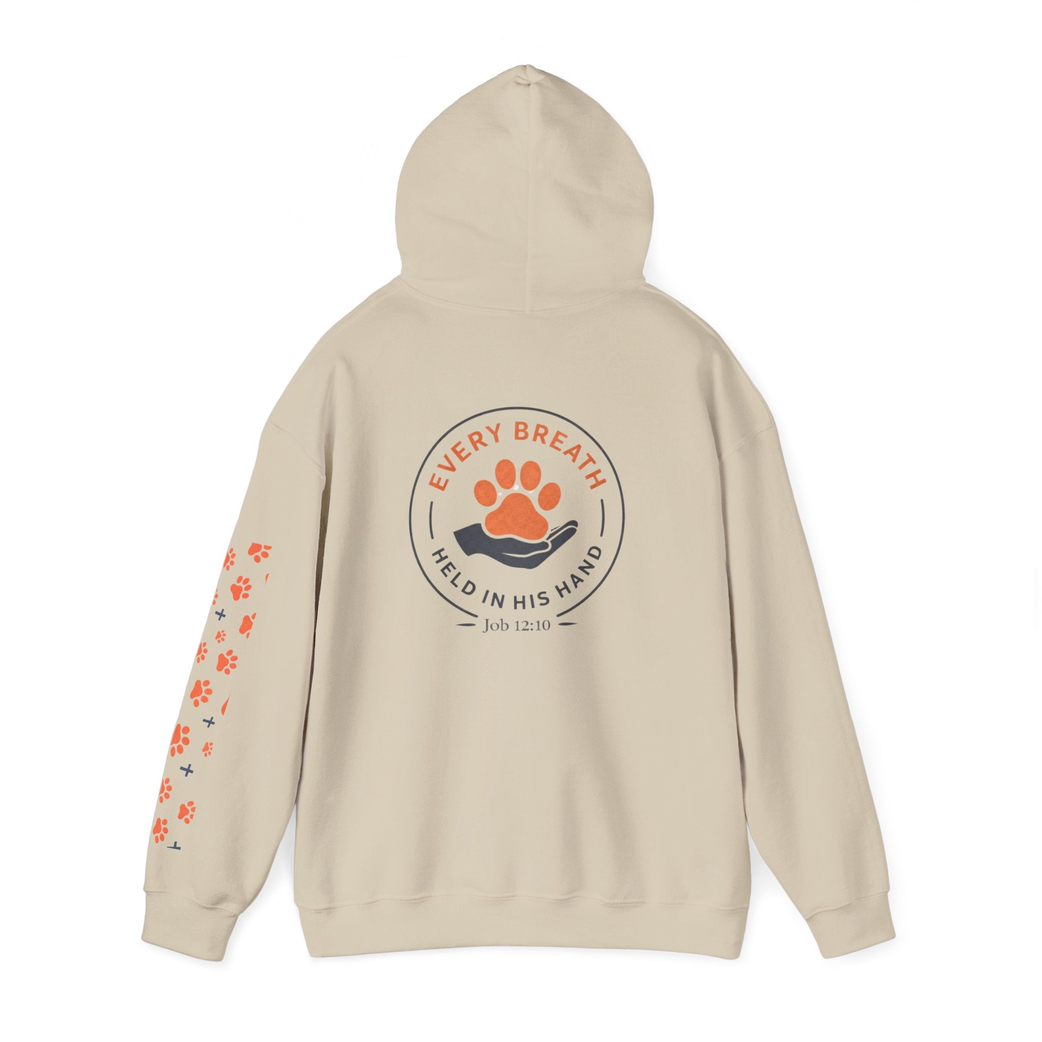The Faith hoodie, along with coordinating pet hoodies and bandanas, are currently available.
