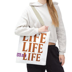 Life on Mars Tote Bag - UFO Space Exploration Design