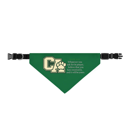 California Scripture Pet Bandana — Clip-On Religious Pet Accessory