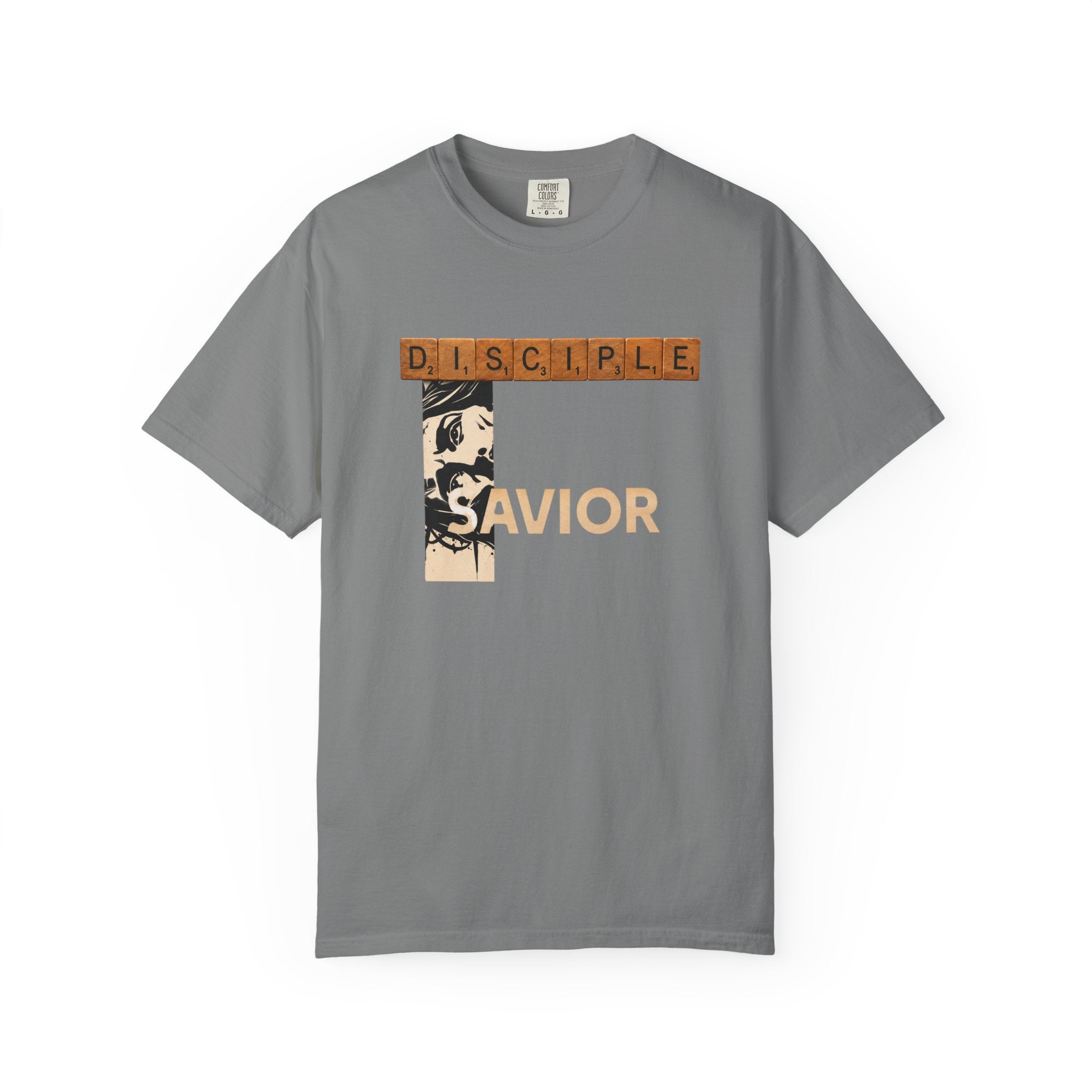 Unisex Garment-Dyed T-Shirt - Scrabble Revelations Game Board Set Gift