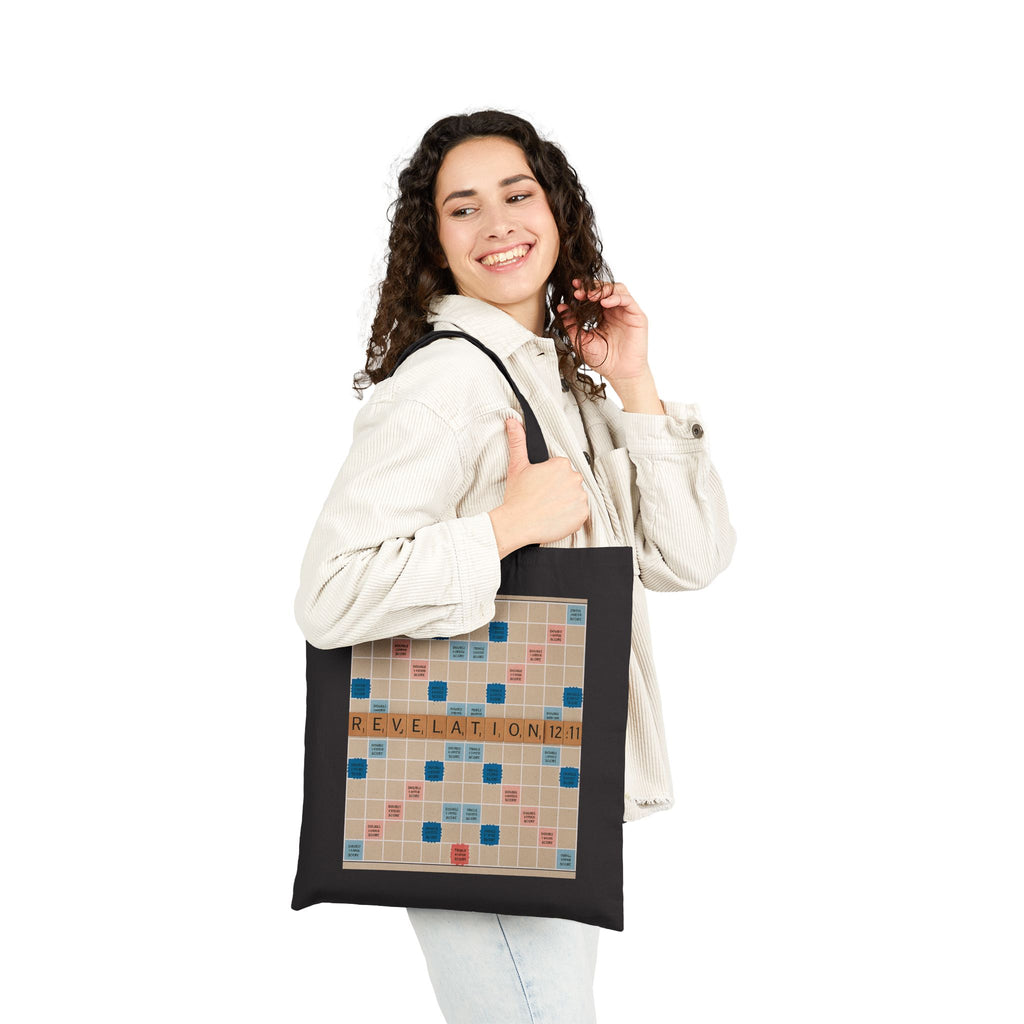 Faithful Board Game Tote - Scripture Scrabble Design