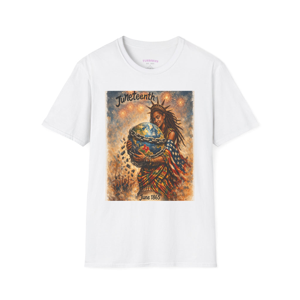 Juneteenth Distressed T-Shirts | Black History & Freedom Pride Tees (Set of 3 Designs)Matching Pet Apparel
