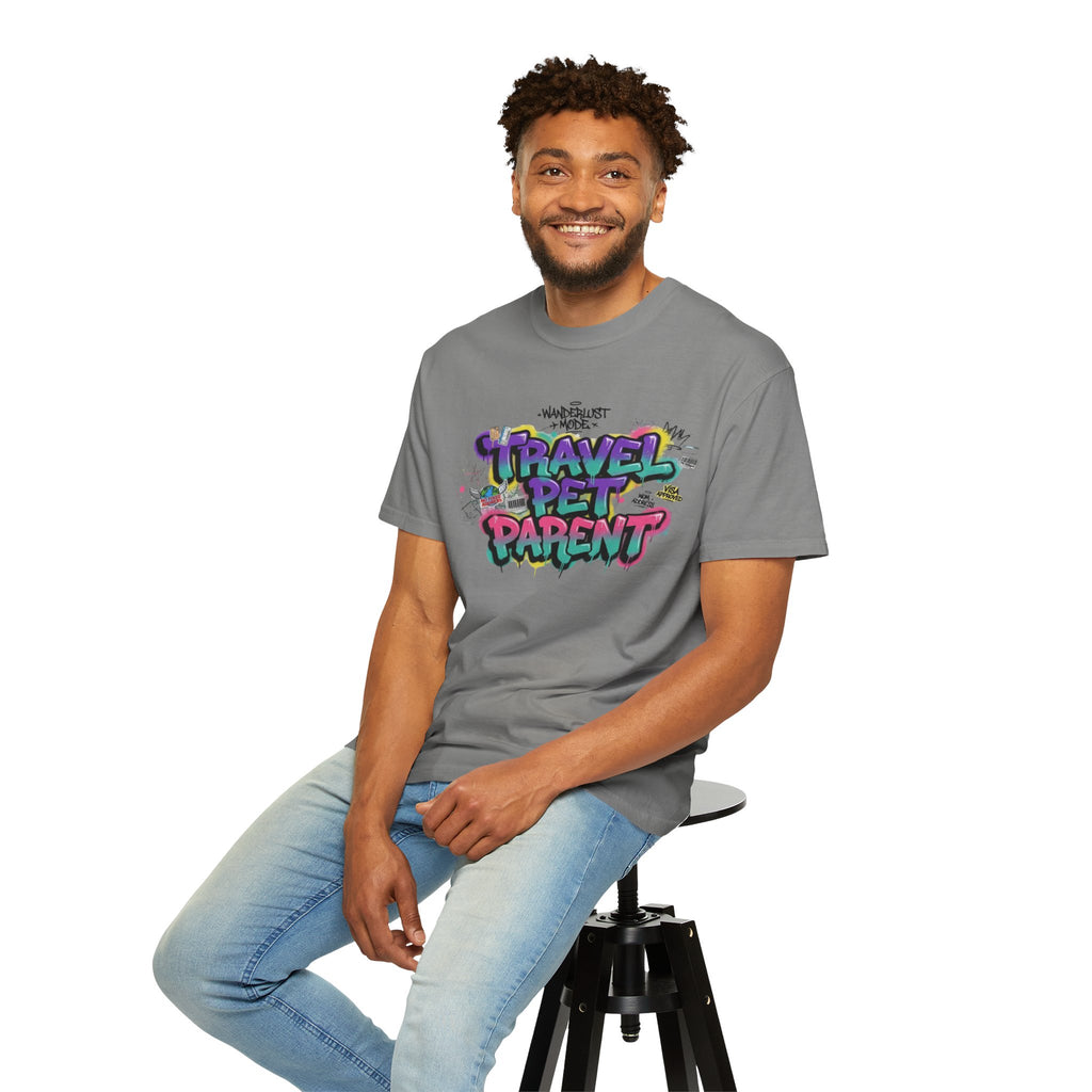 Pet Parent Travel T-Shirt — 'Travel Pet Parent' Design for Dog & Cat Lovers