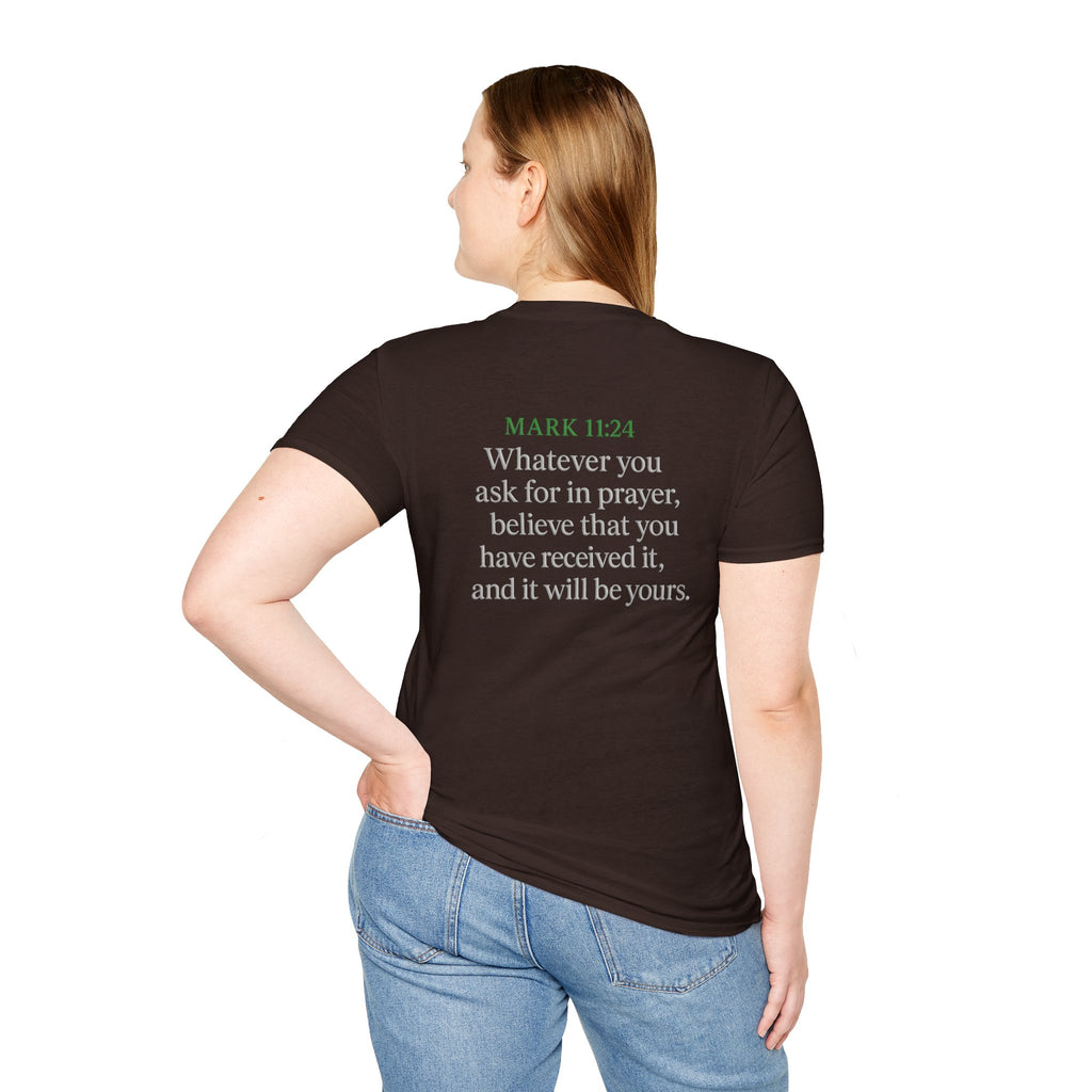 North Carolina Atlanta California Pet Bandana Tee — Matching Scripture on Back