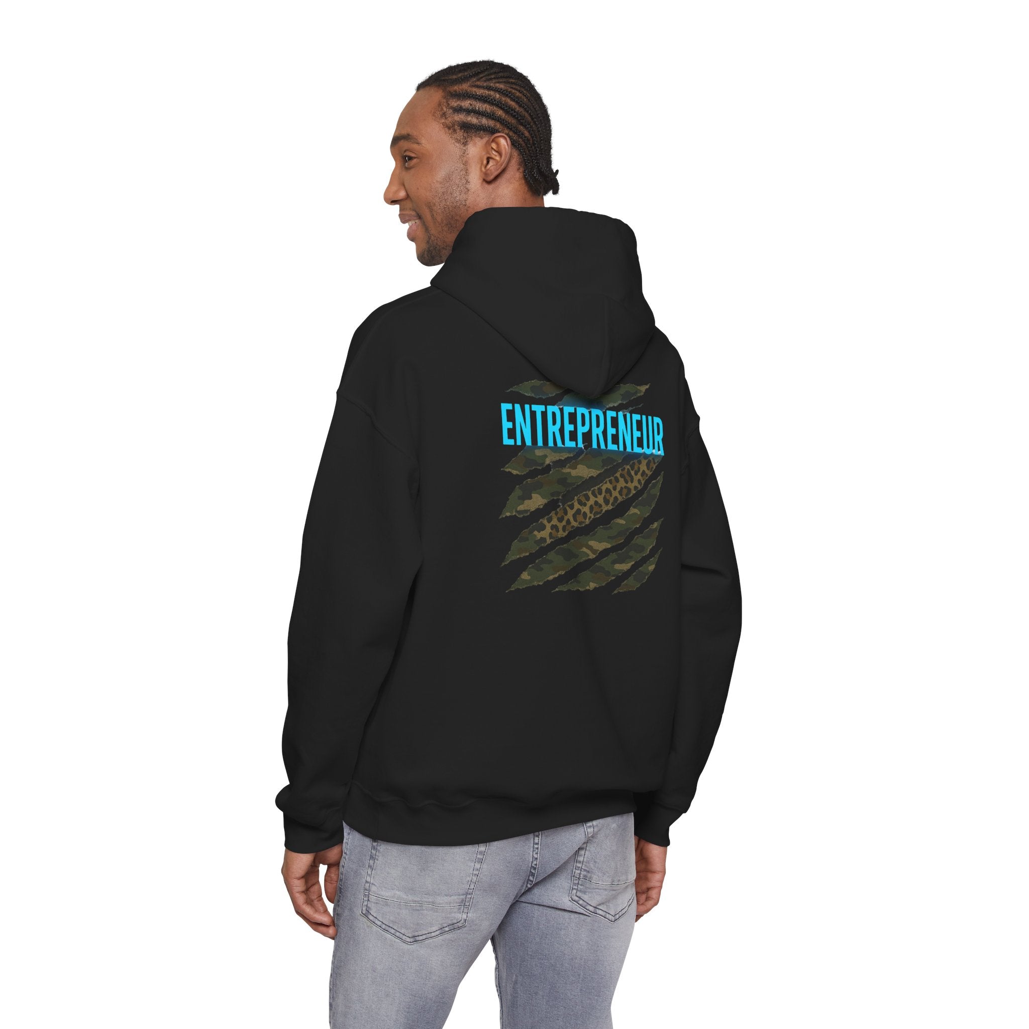 Entrepreneurial Visionary Heavy Blend™ Hoodie - Triumph Company Apparel for CEOs and Small Business Owners