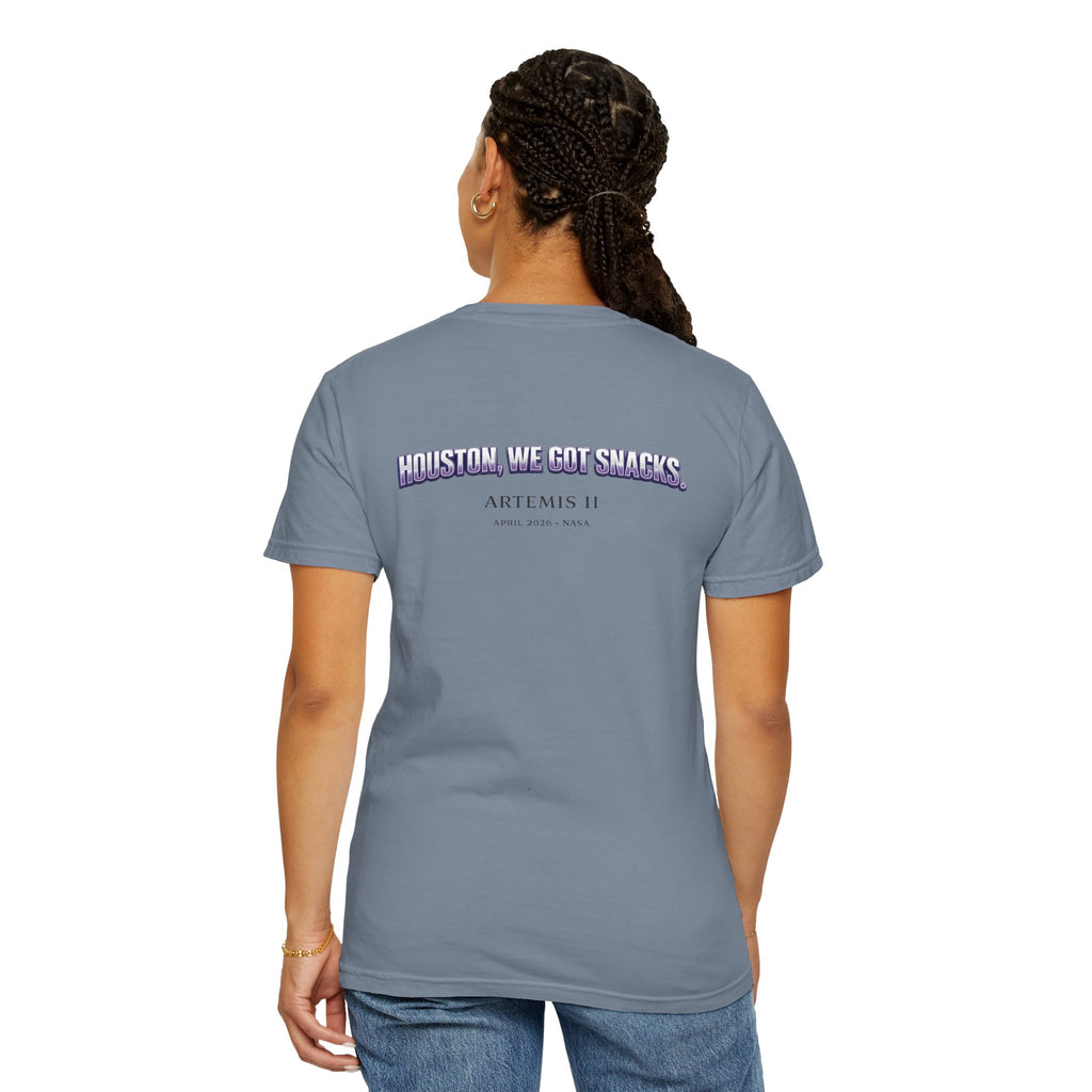 Moonetella T-Shirt — Retro Space Chocolate Moon Graphic Tee (Artemis II Mission Tribute)