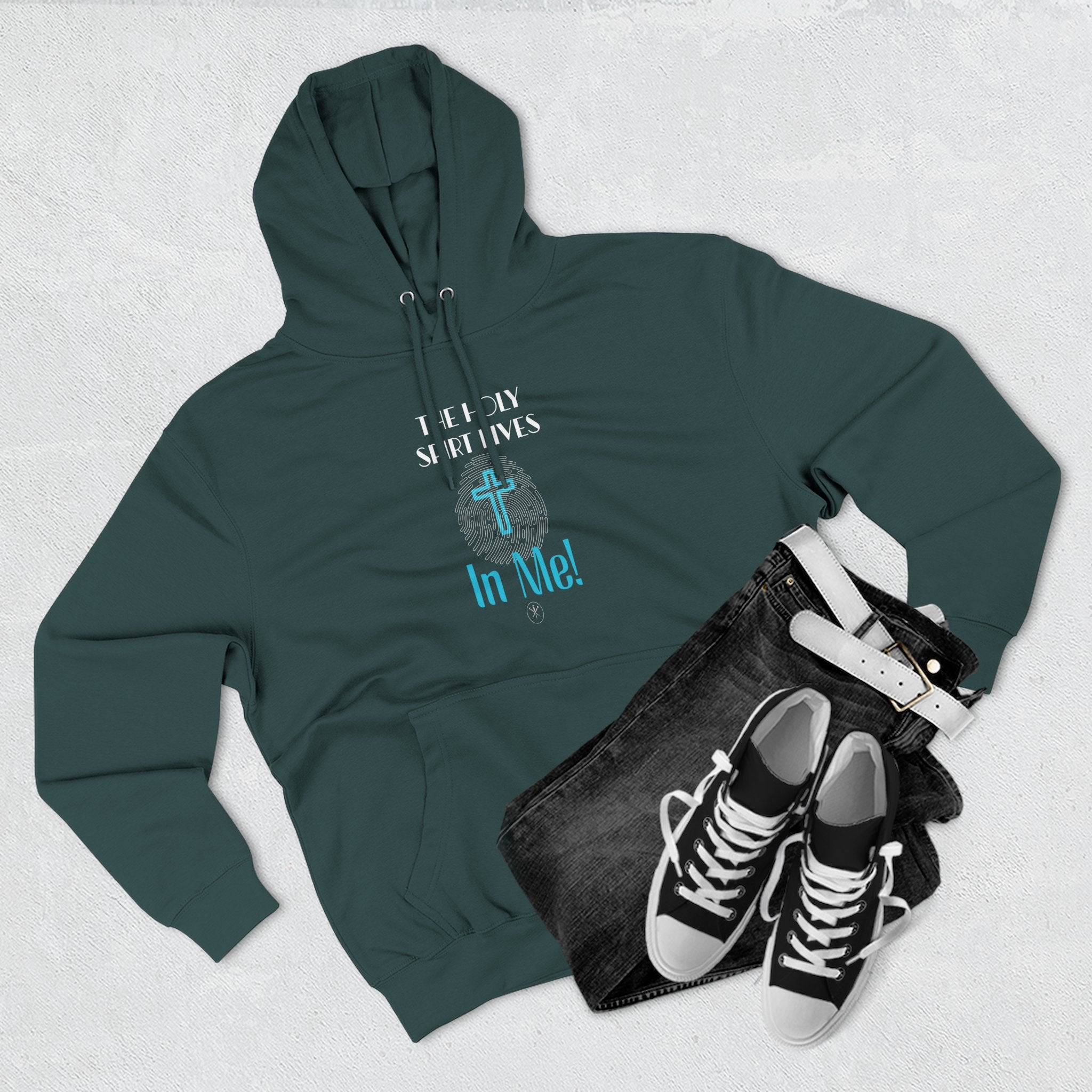 Holy Spirit Inspirational Fleece Hoodie - Faith Apparel