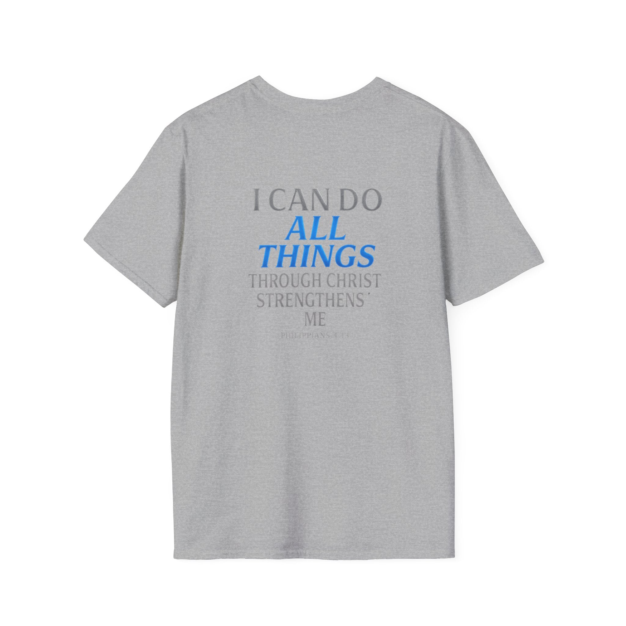 North Carolina Atlanta California Pet Bandana Tee — Matching Scripture on Back